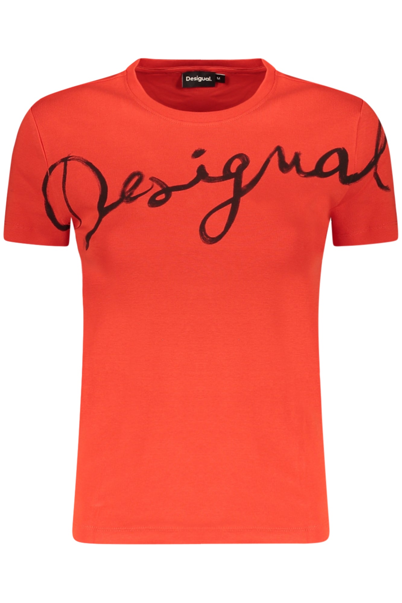 DESIGUAL DESIGUAL WOMEN'S SHORT-SLEEVED T-SHIRT, RED - Rosso