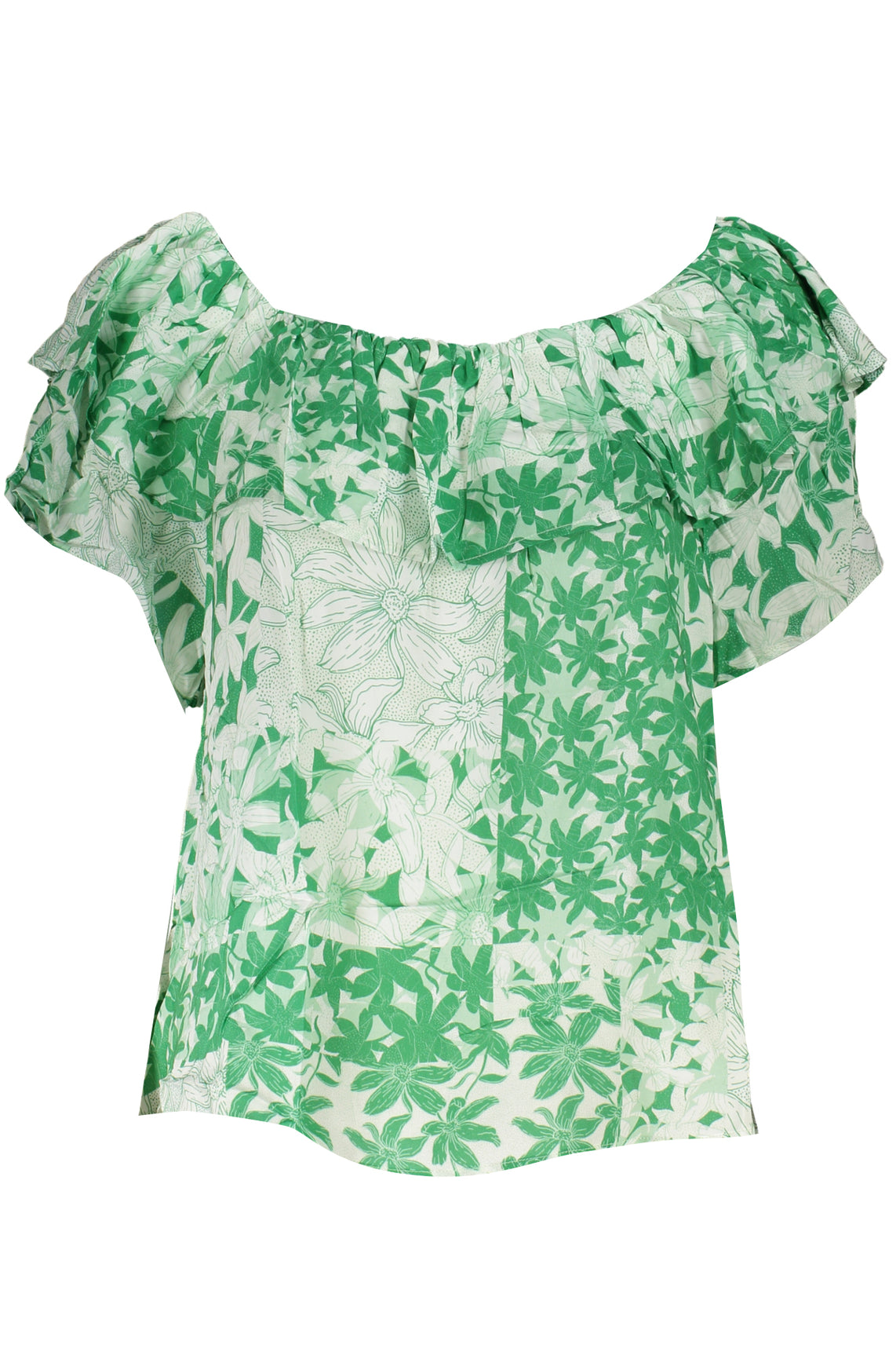 DESIGUAL T-Shirts Green - 24SWBW01