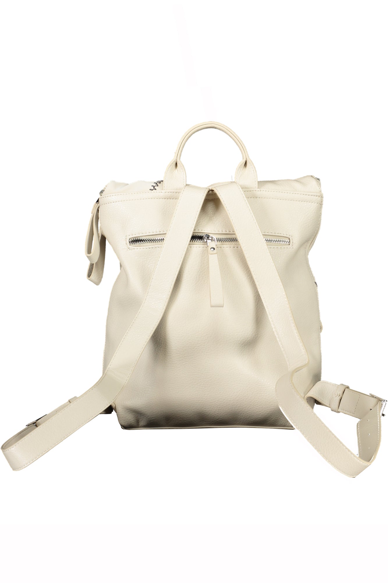 Beige women's backpack
