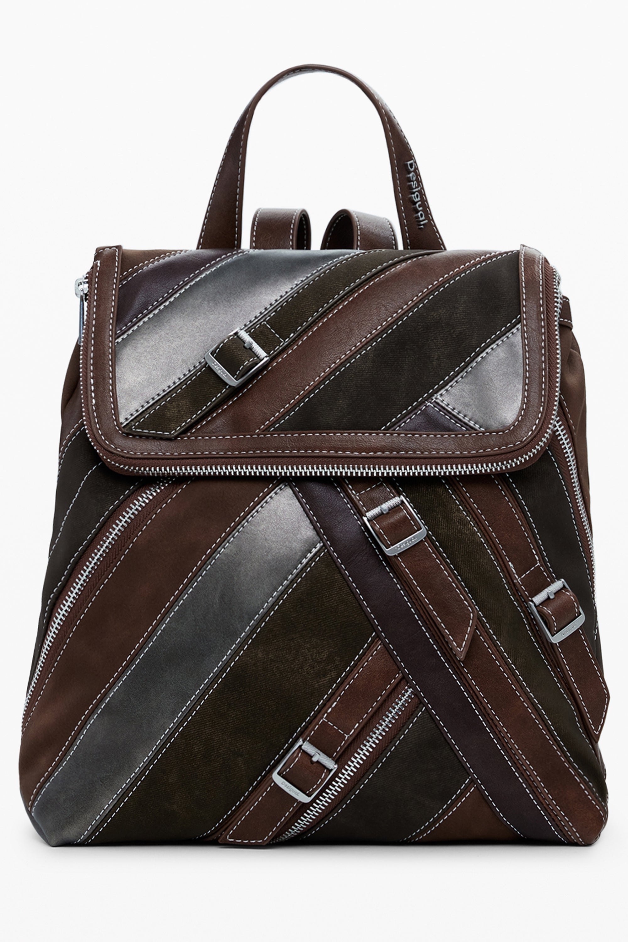 DESIGUAL Backpacks Marrone - 25WAKP26