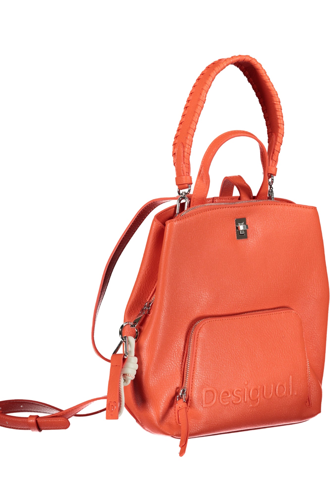 Pink women's backpack