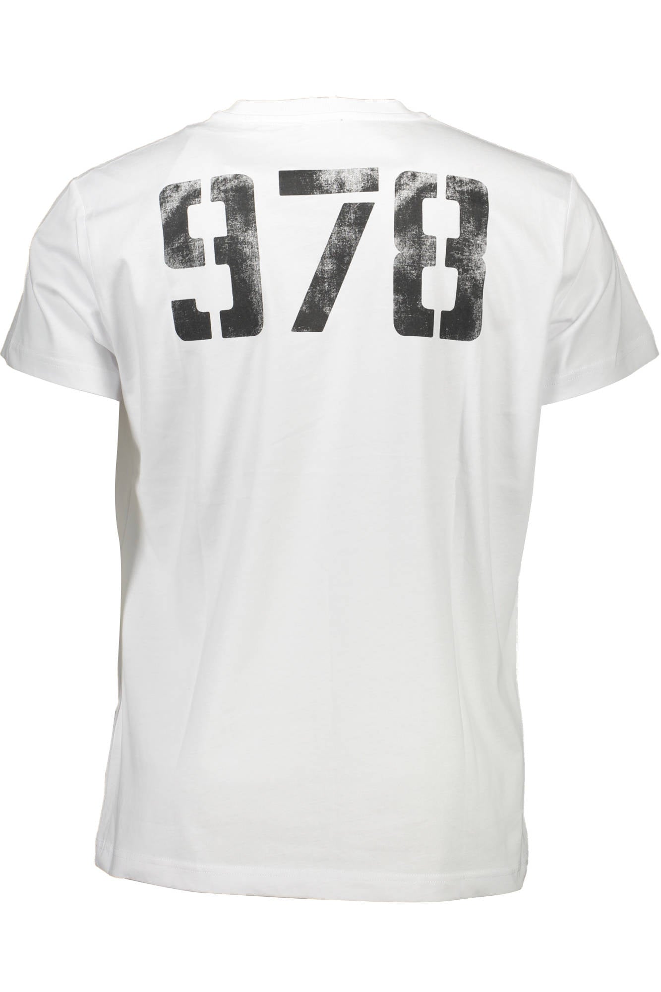 White men's short sleeve t-shirt