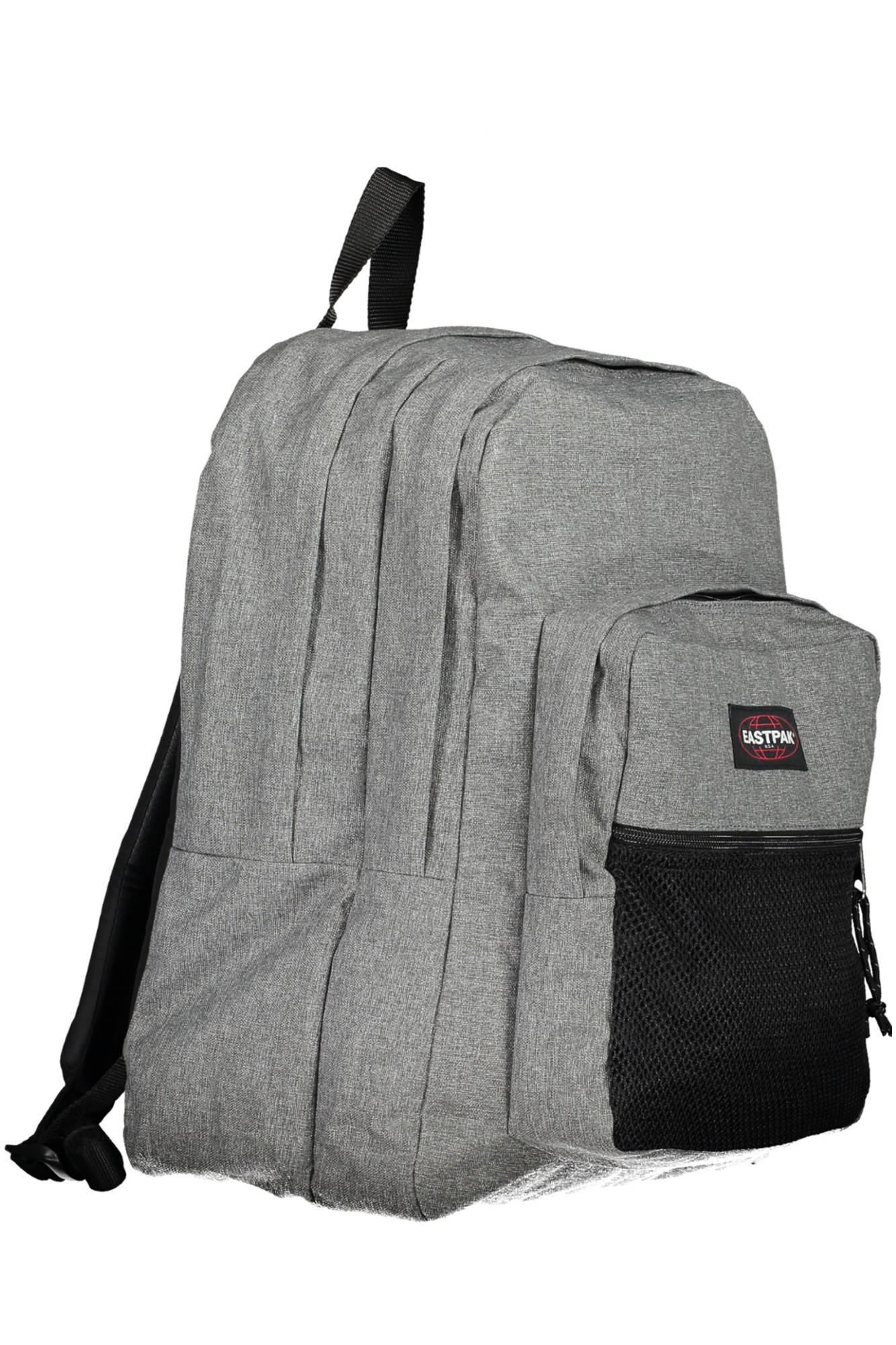 Gray man backpack