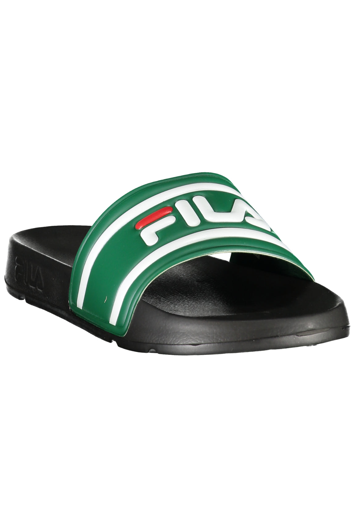 Green men's slipper footwear