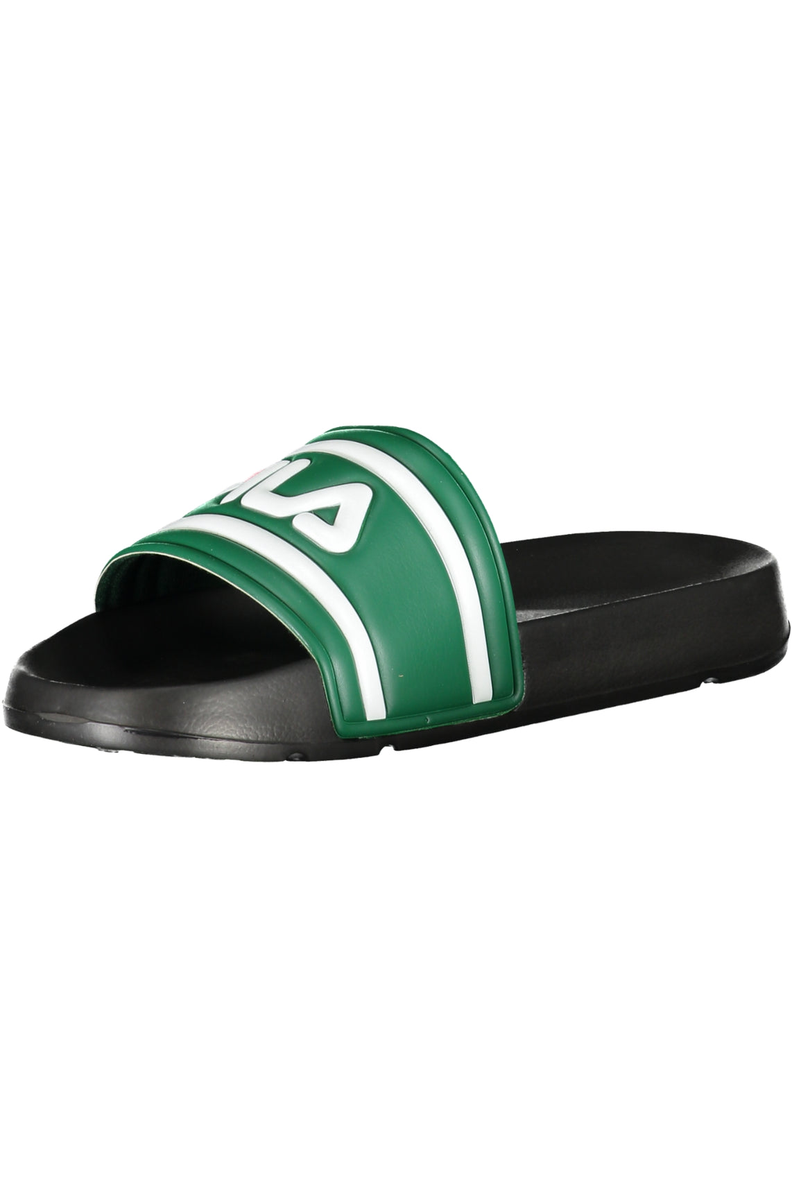 Green men's slipper footwear