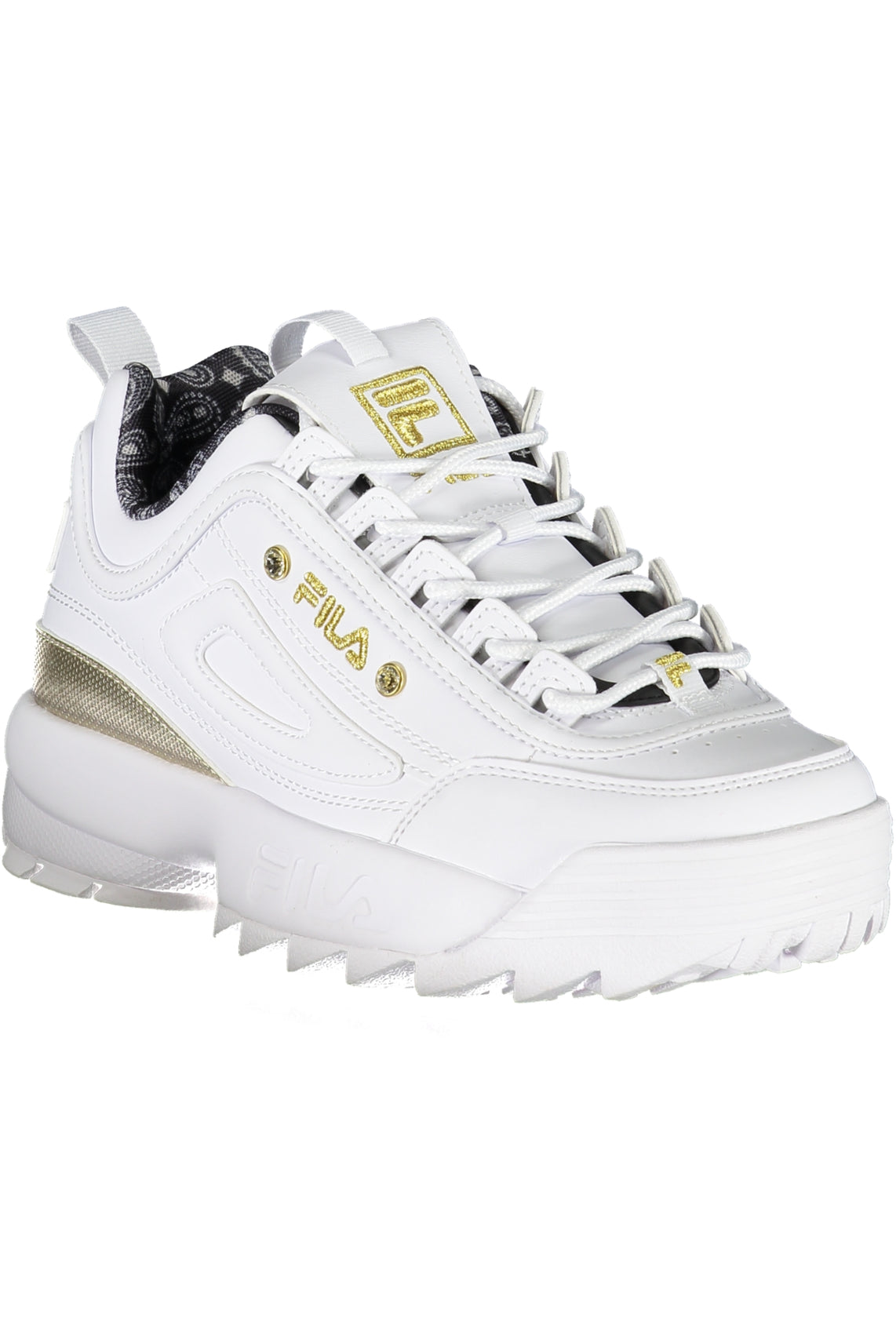 White women's sports shoes