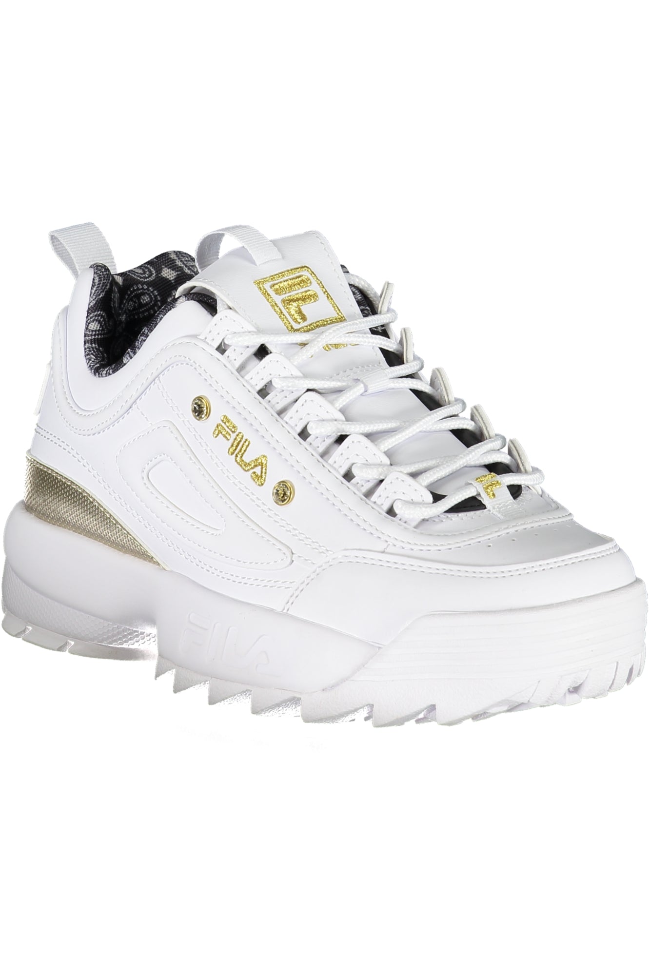 White women's sports shoes