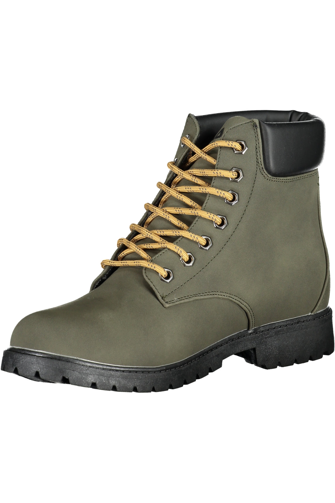 Green men's boot footwear