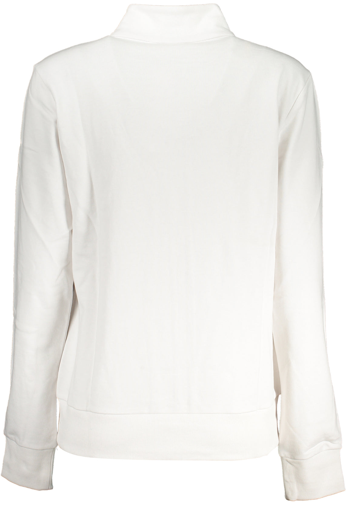 Women's white zip sweatshirt