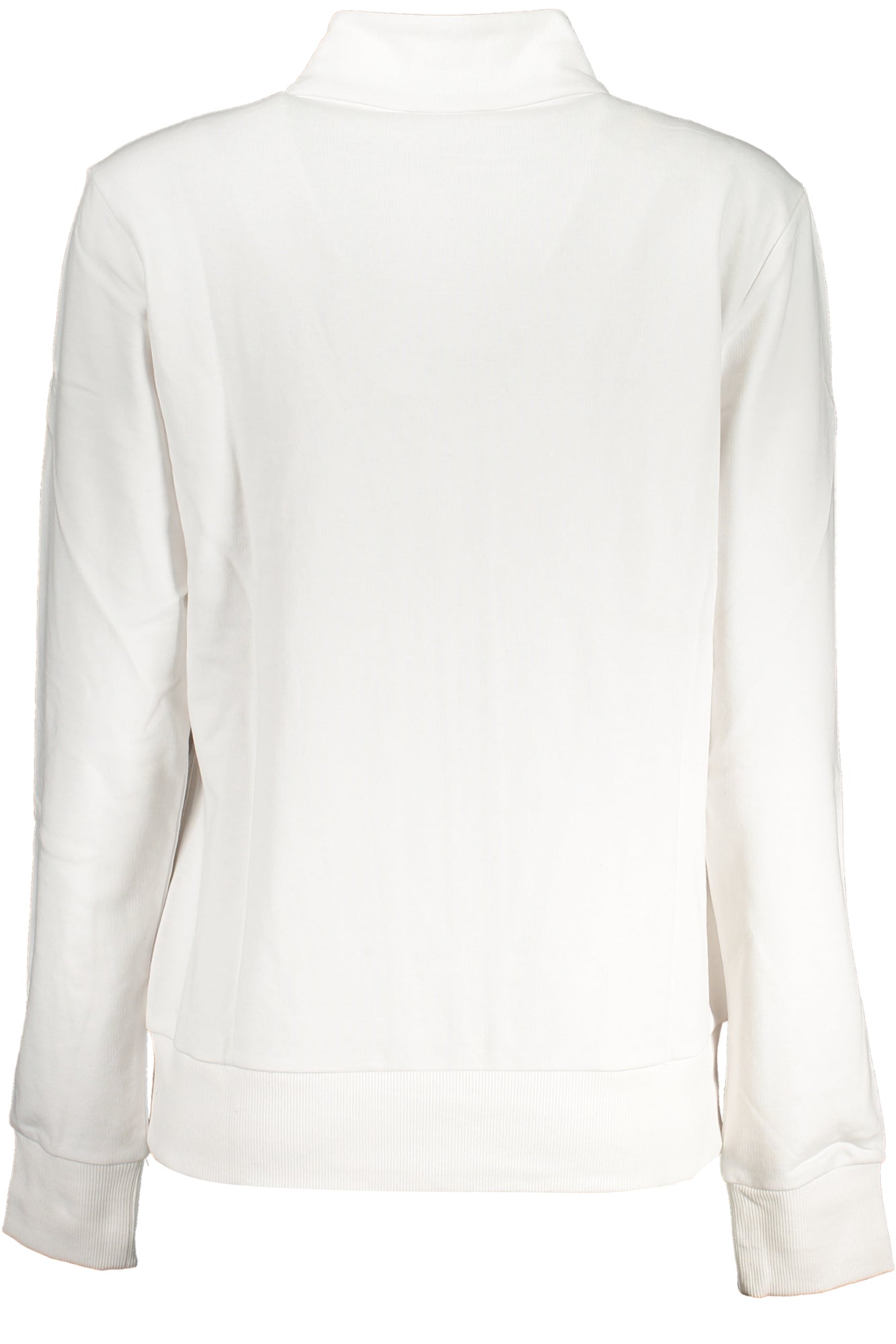 Women's white zip sweatshirt