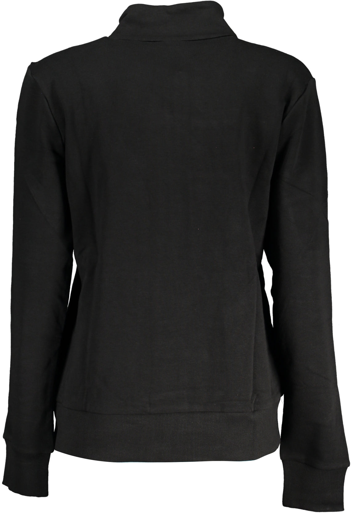 Women's black zip sweatshirt