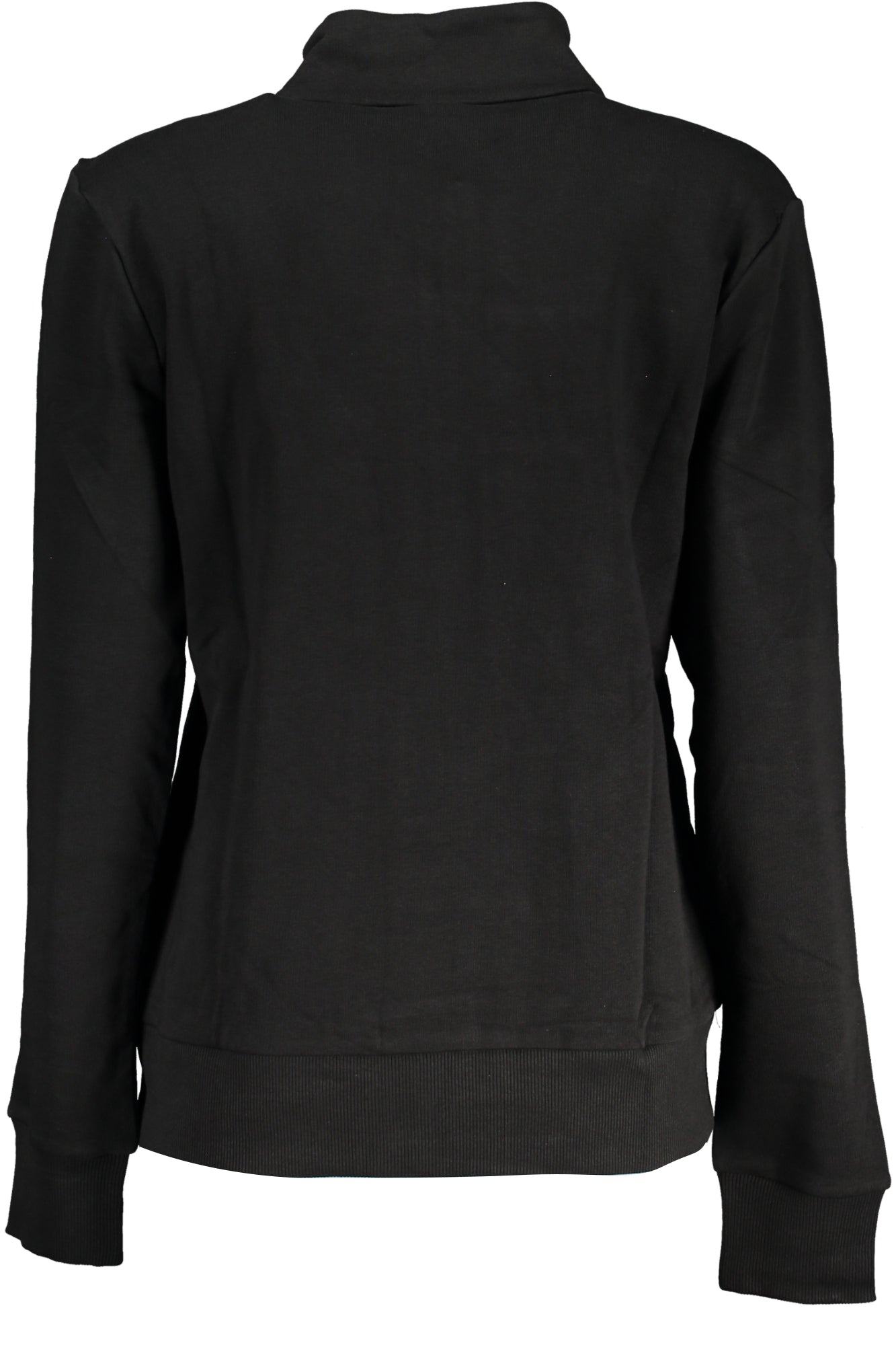Women's black zip sweatshirt