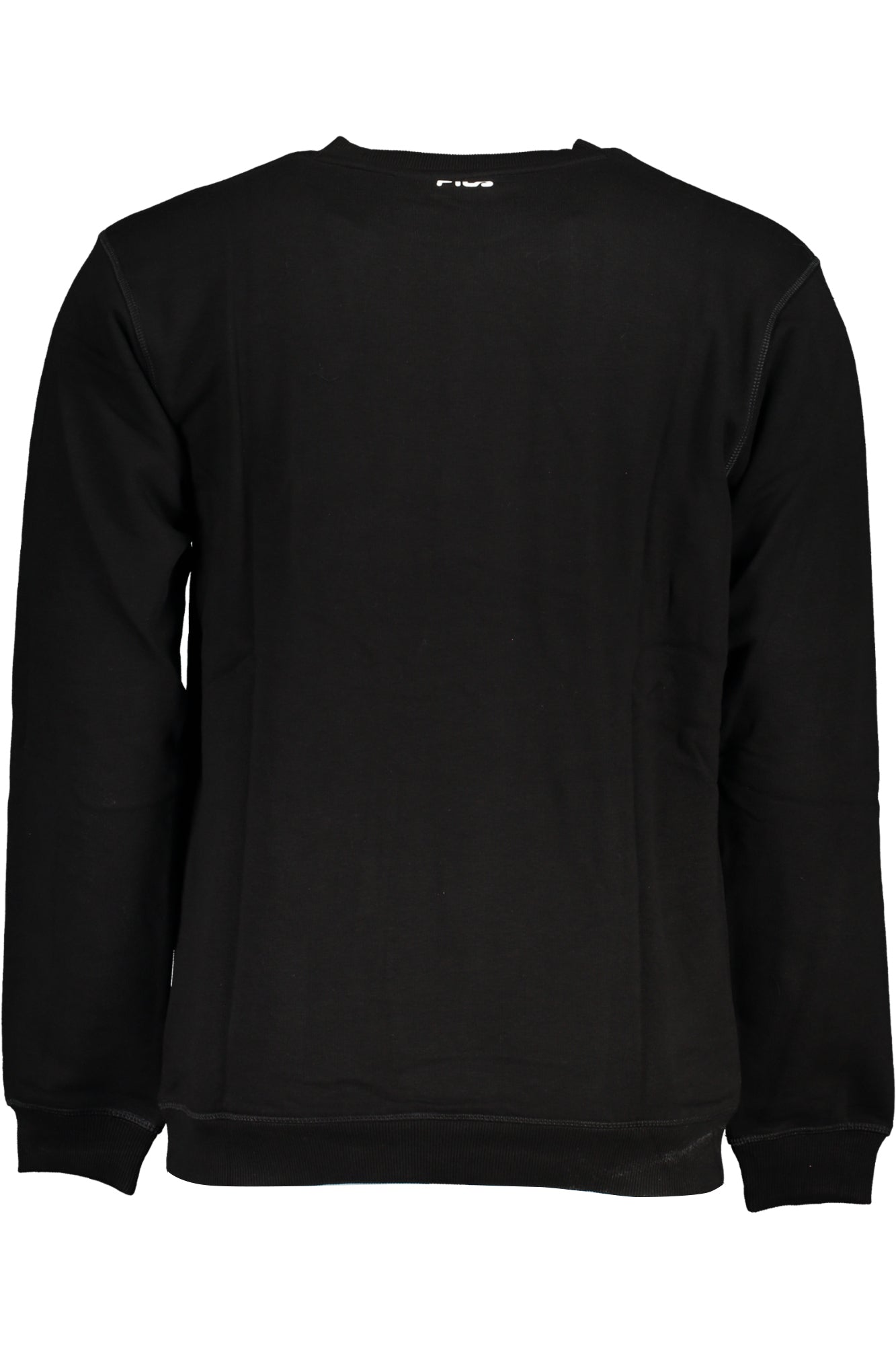 Men's black zipless sweatshirt