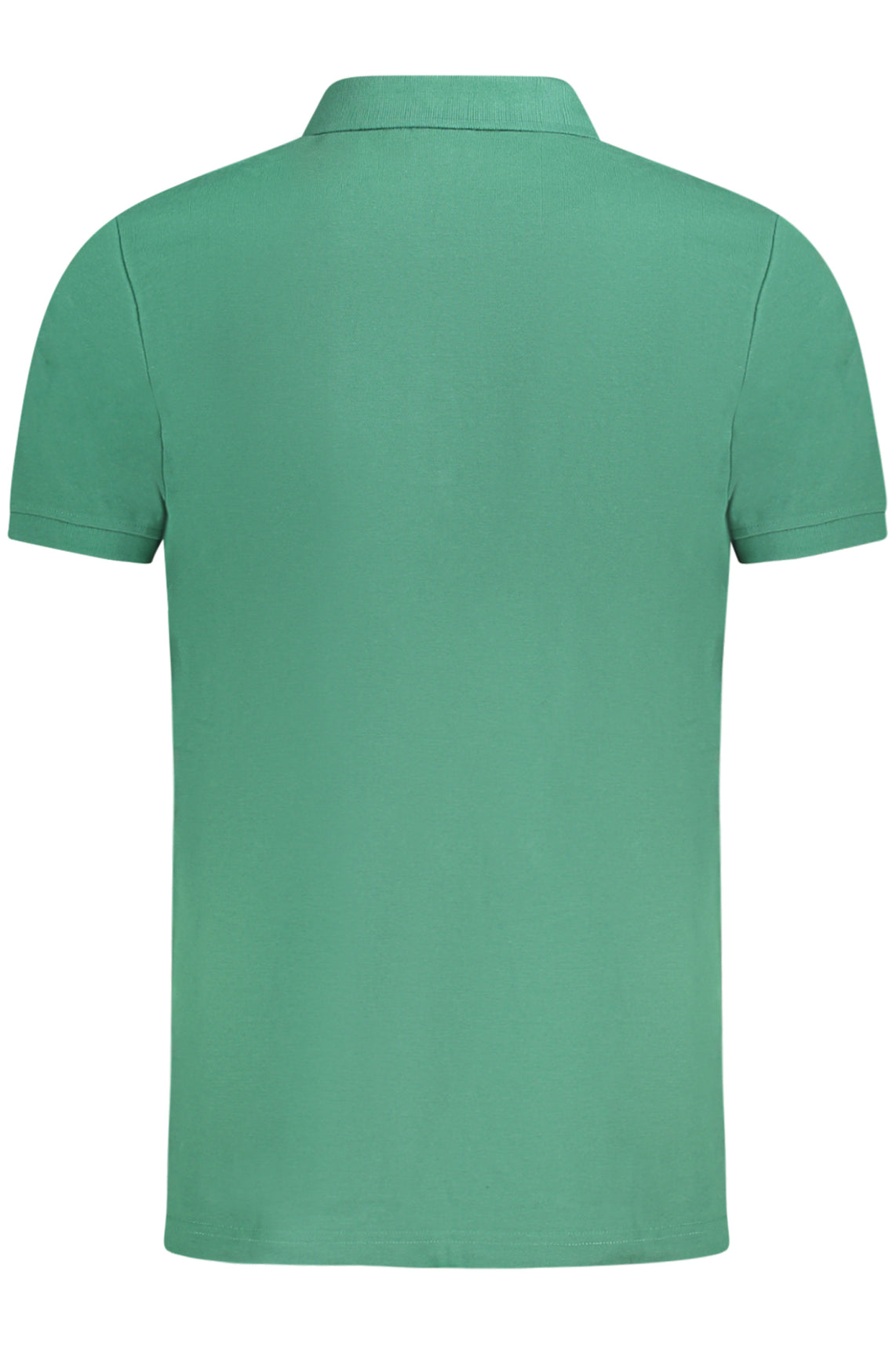 Polo short sleeves men green