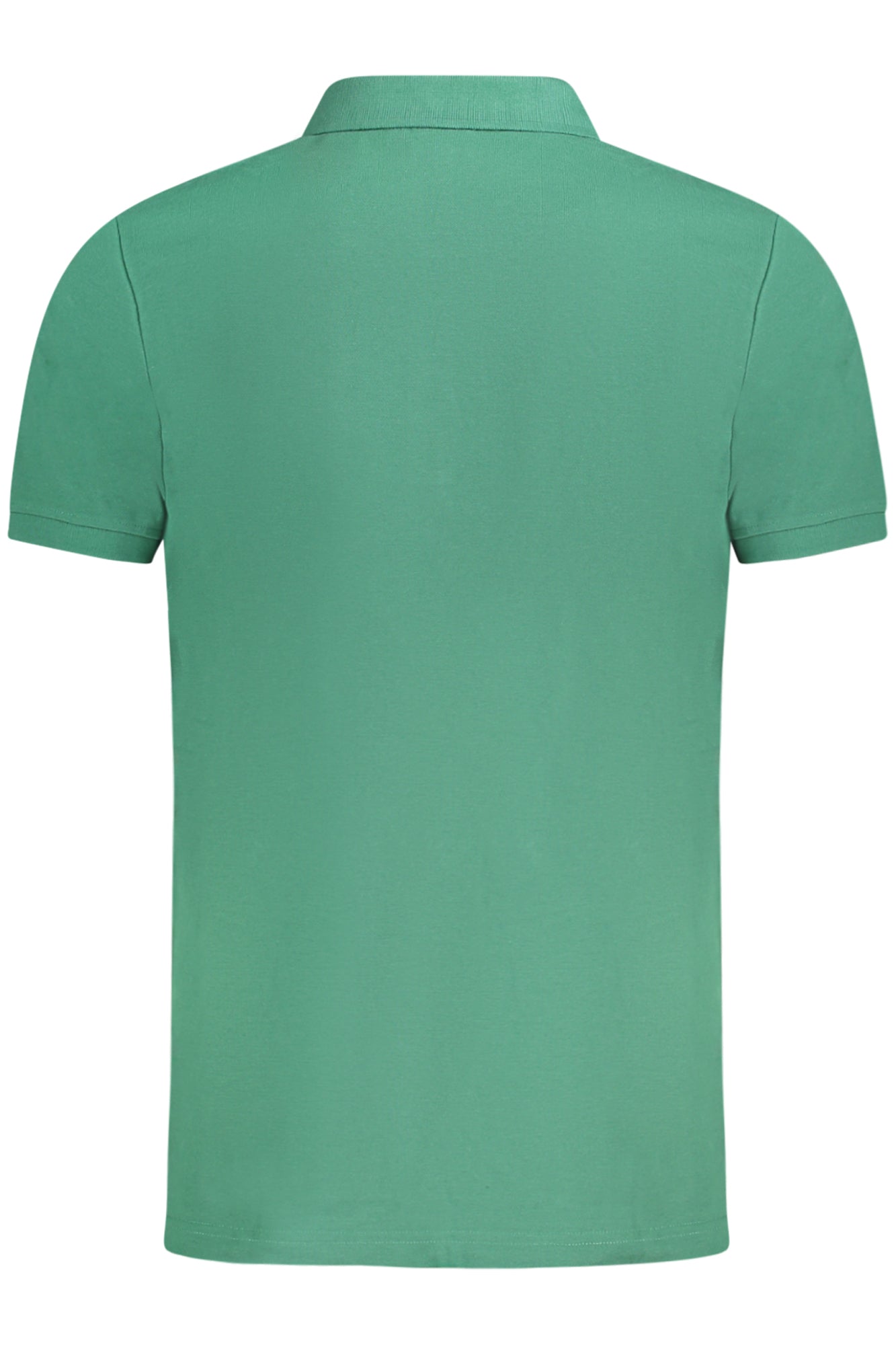 Polo short sleeves men green