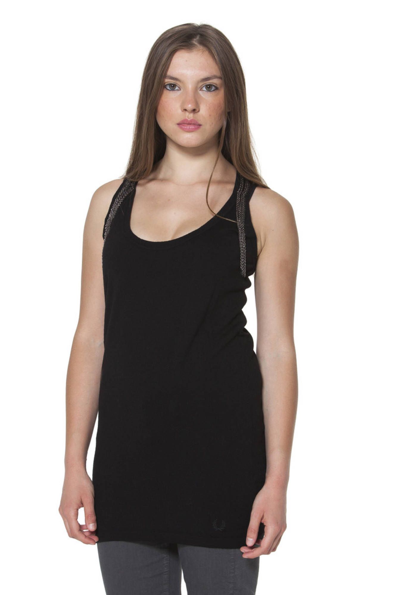 FRED PERRY Tank Tops Nero - 31342024