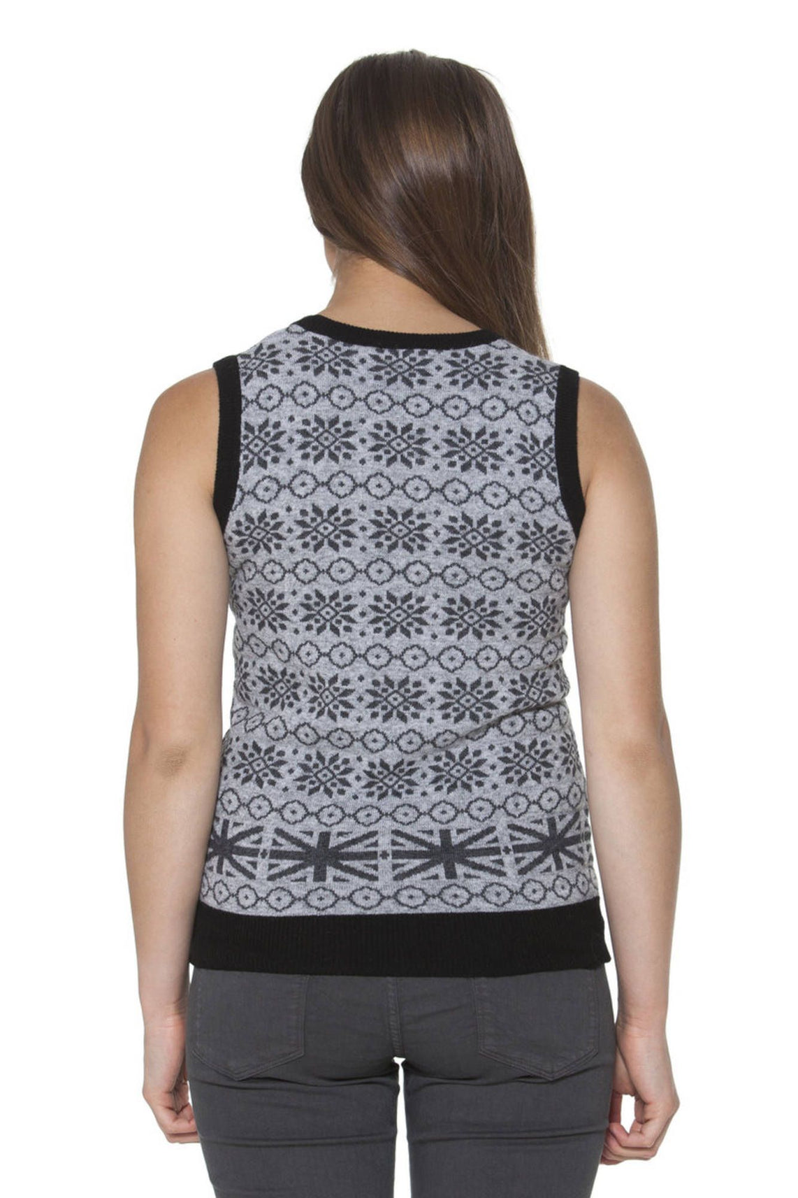 Women's gray vest