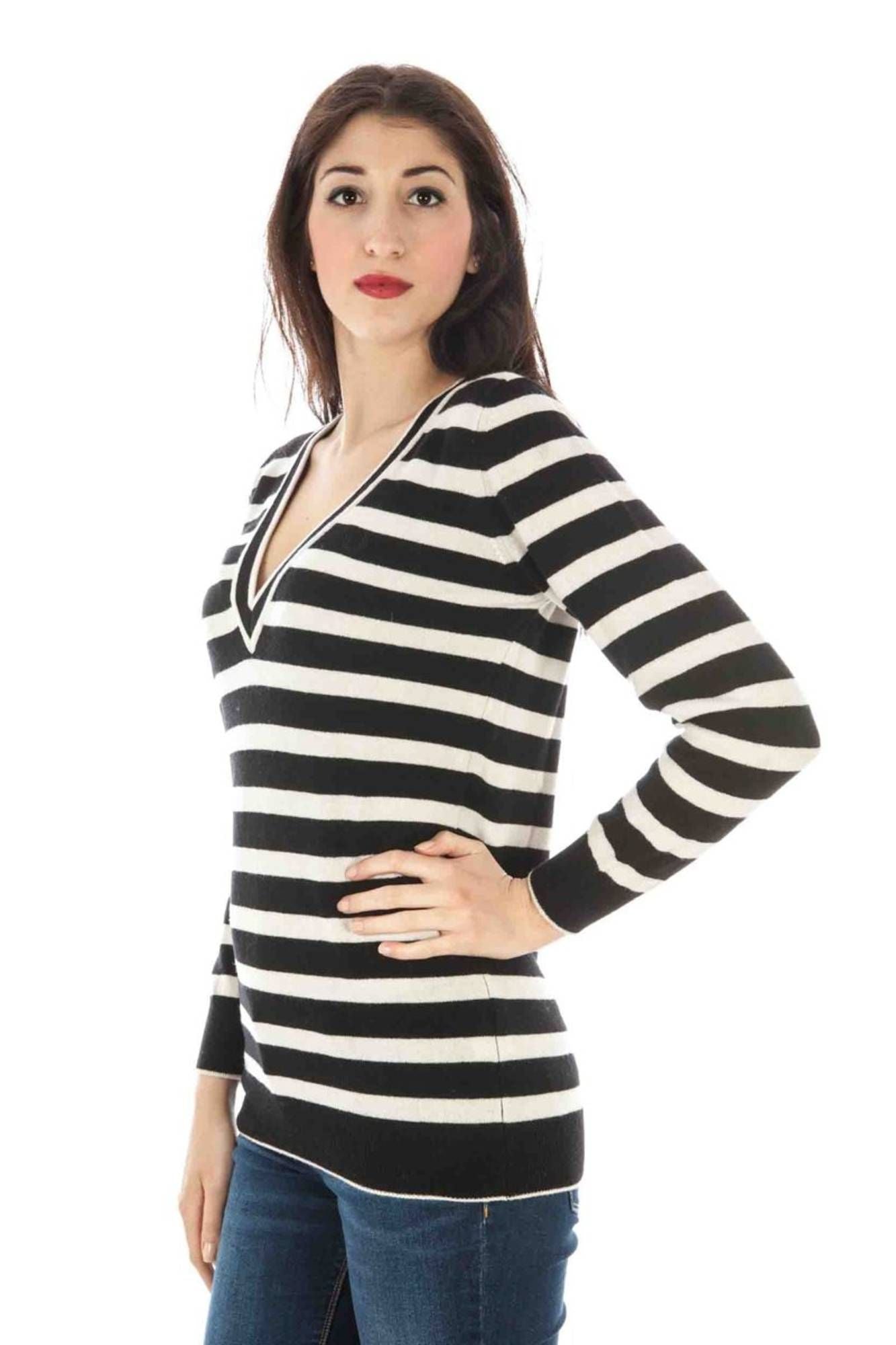 Women's black sweater