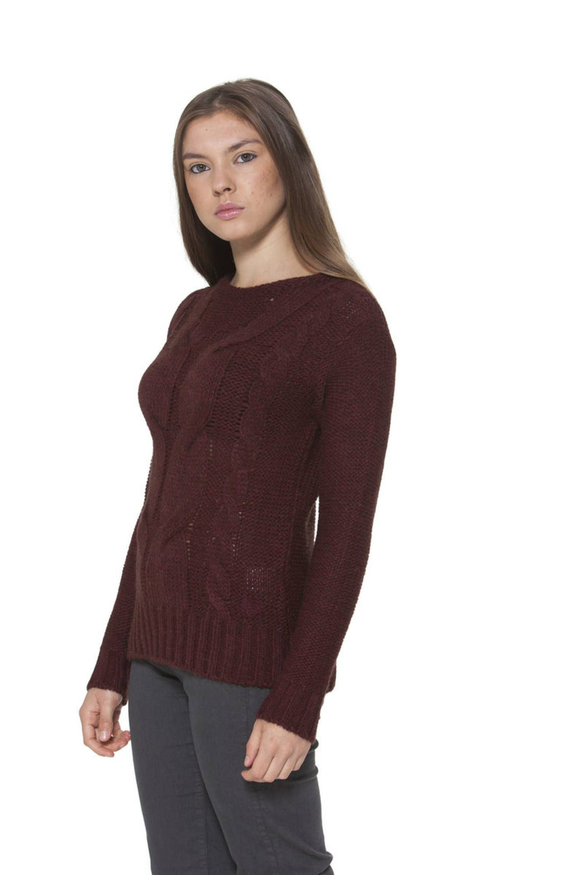 Women's red sweater