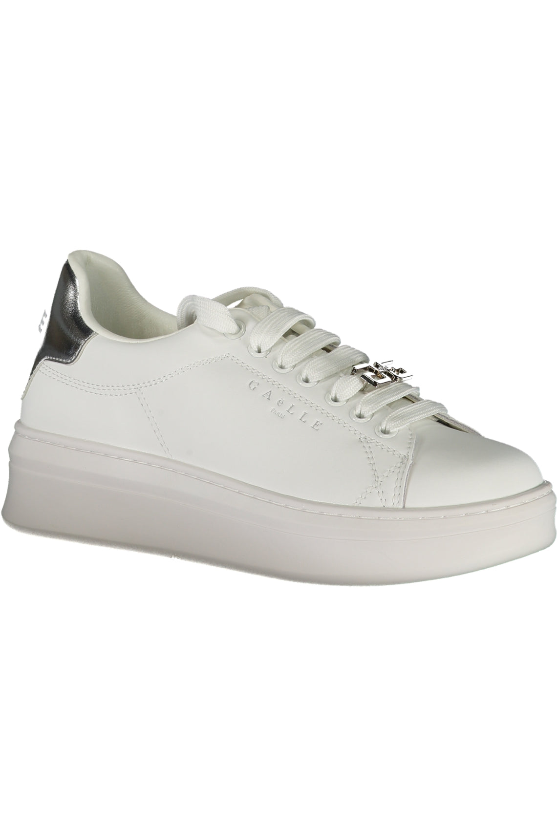 White women's sports shoes