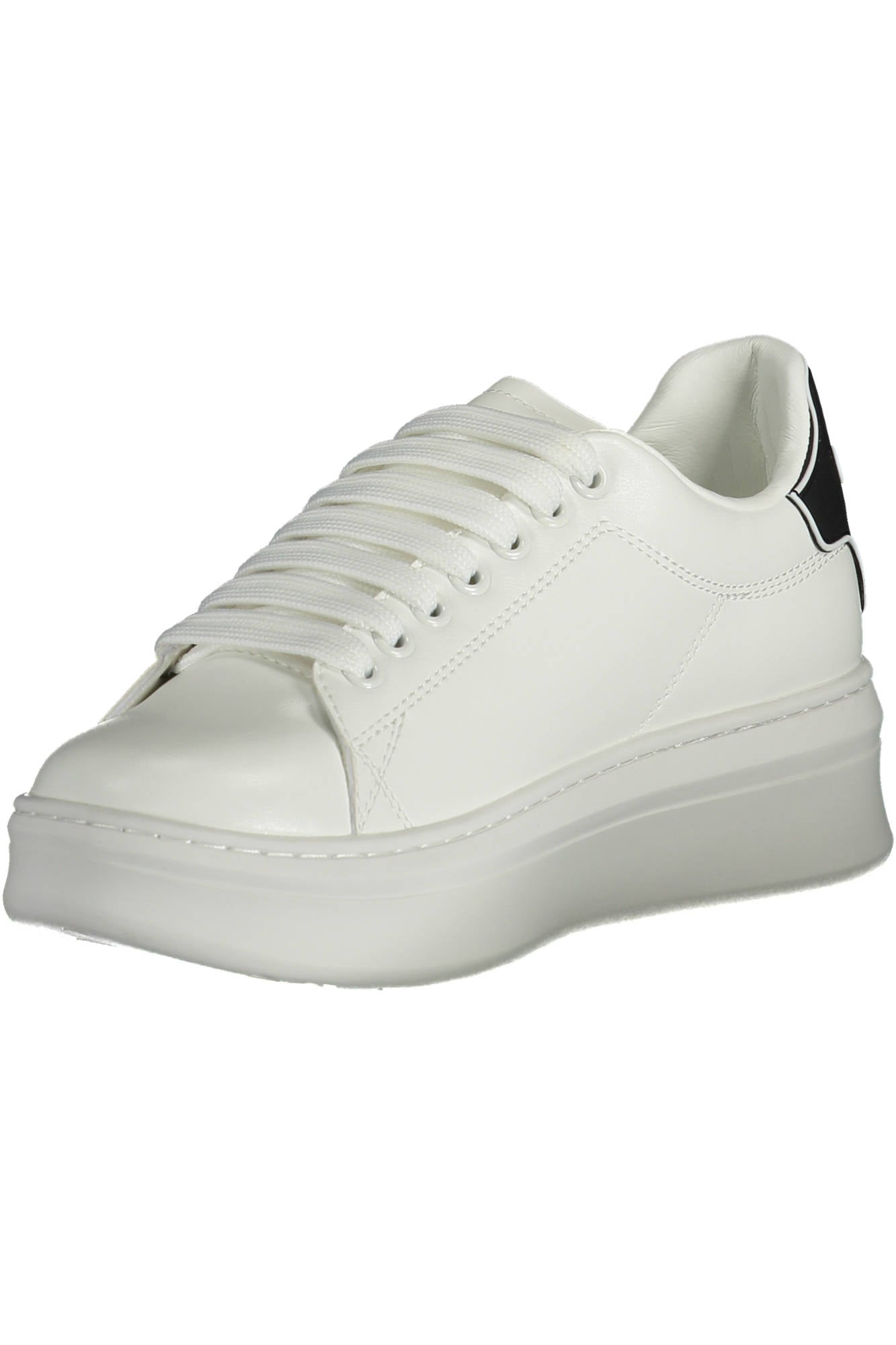 White women's sports shoes