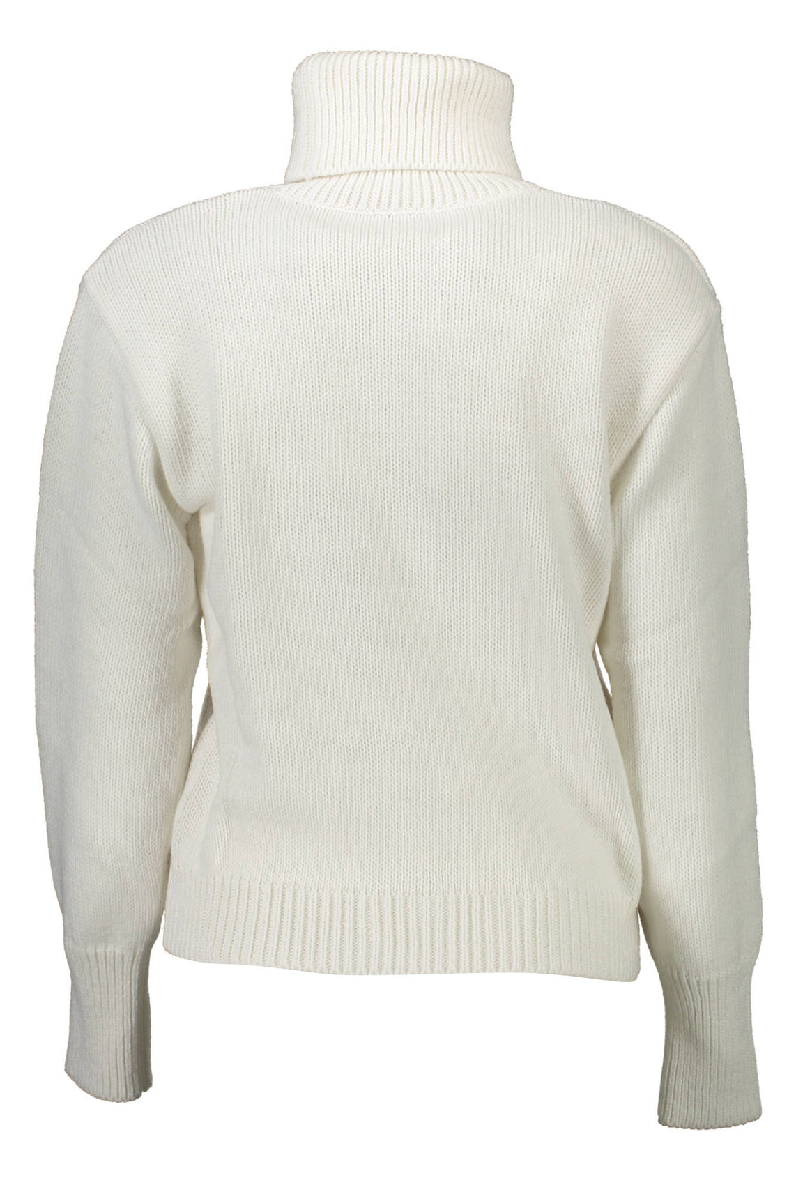 White woman sweater
