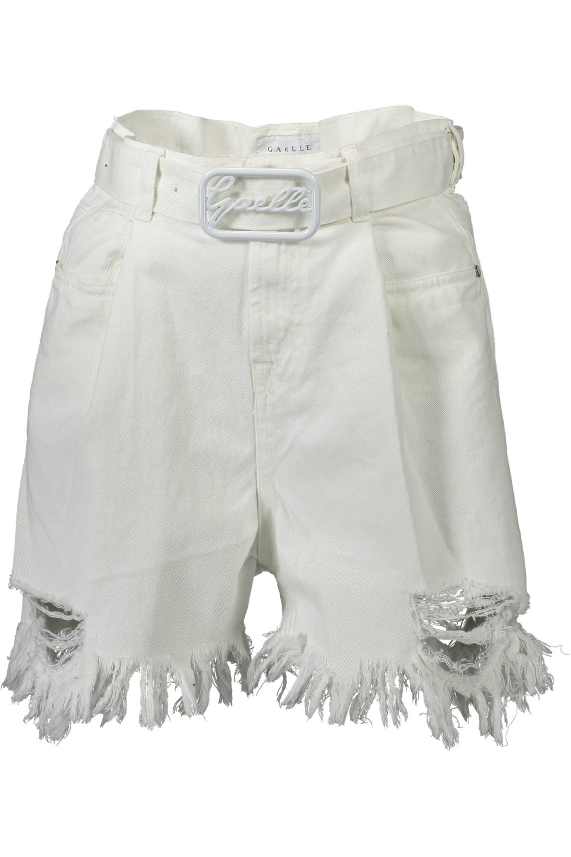 GAELLE PARIS Shorts White - GBD8927