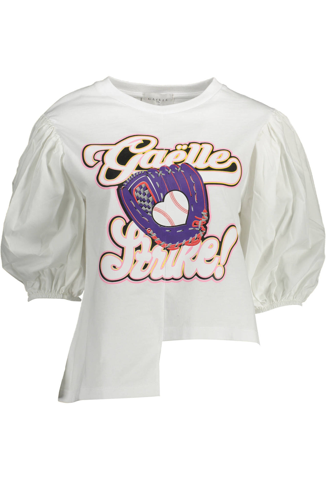 GAELLE PARIS T-Shirts White - GBD11241STMM