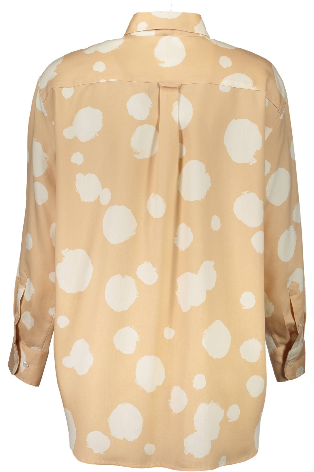 Women's long sleeve beige shirt