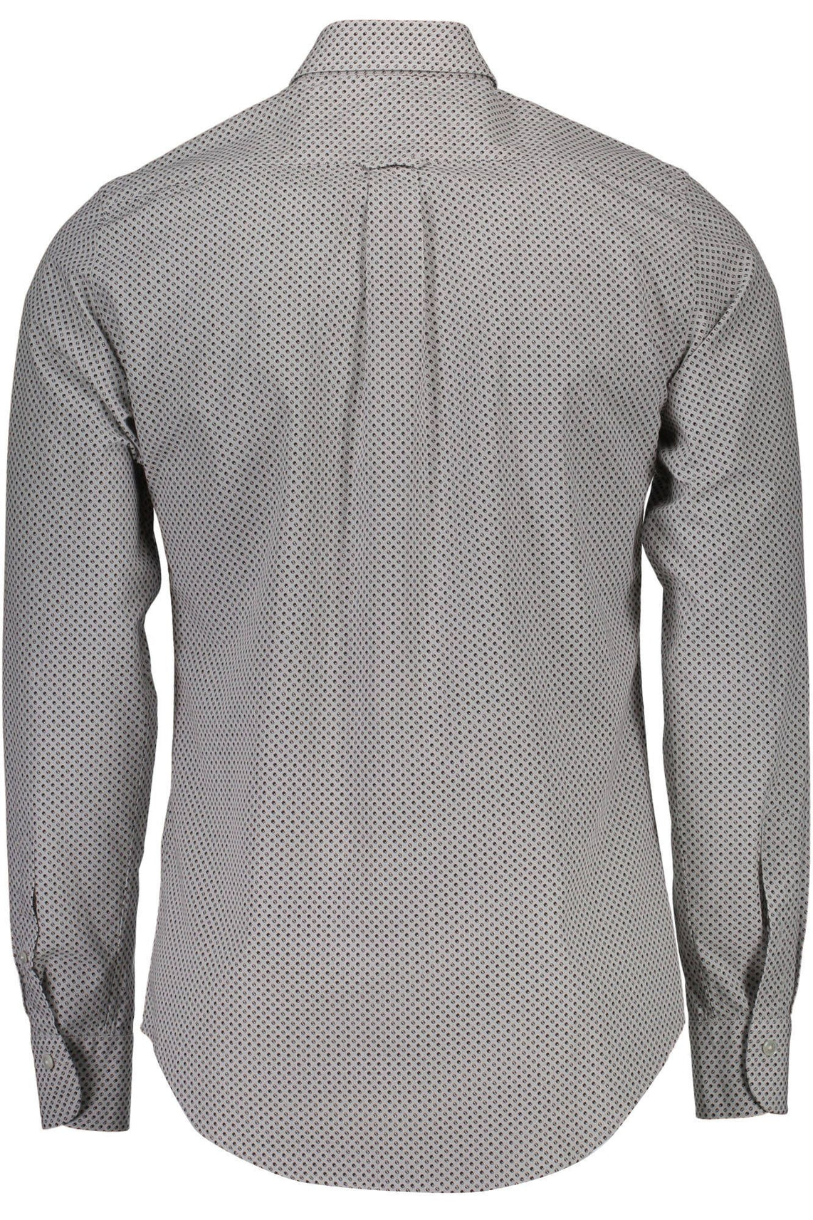Men's white long sleeve shirt