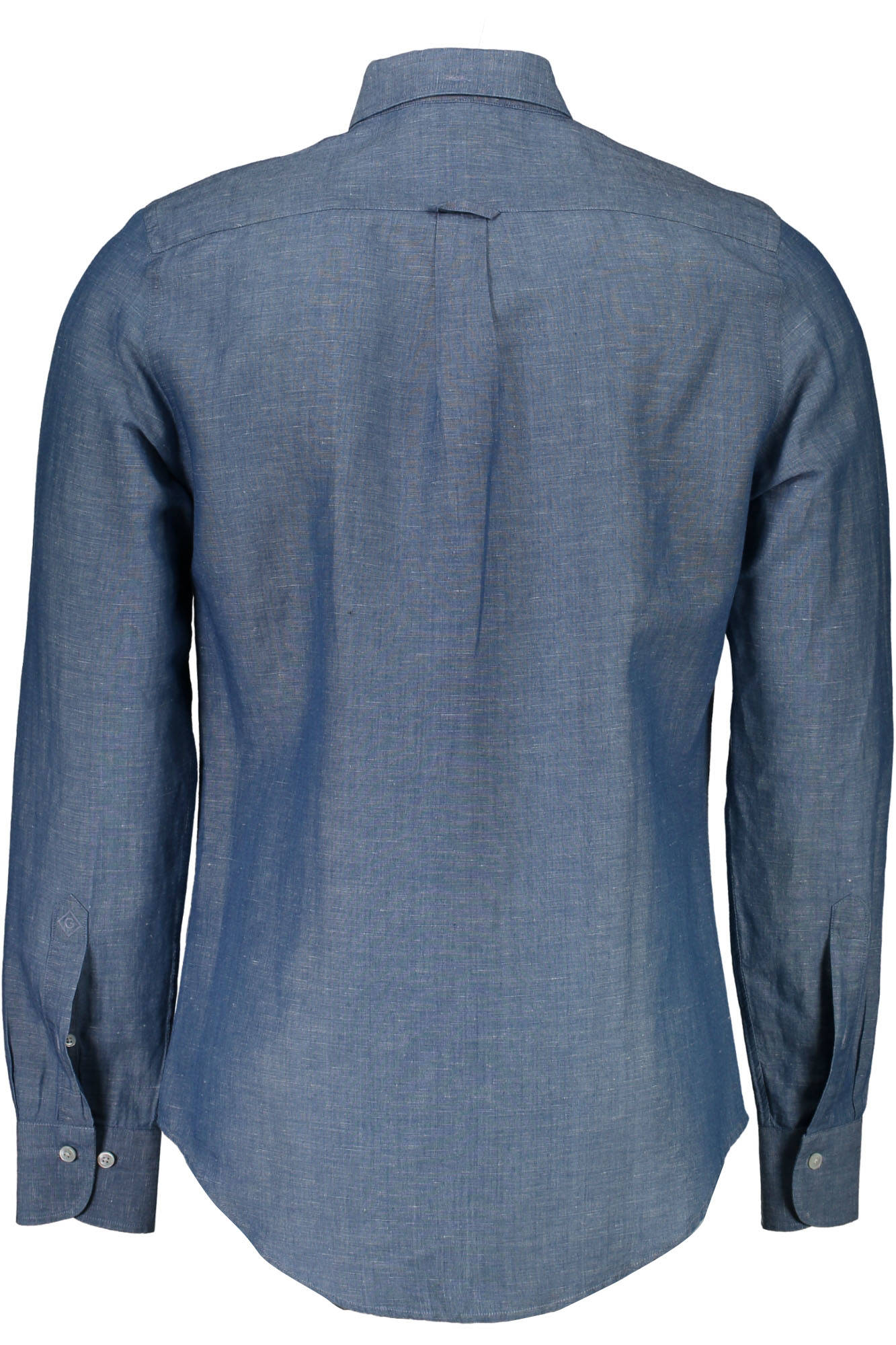 Men's blue long sleeve shirt