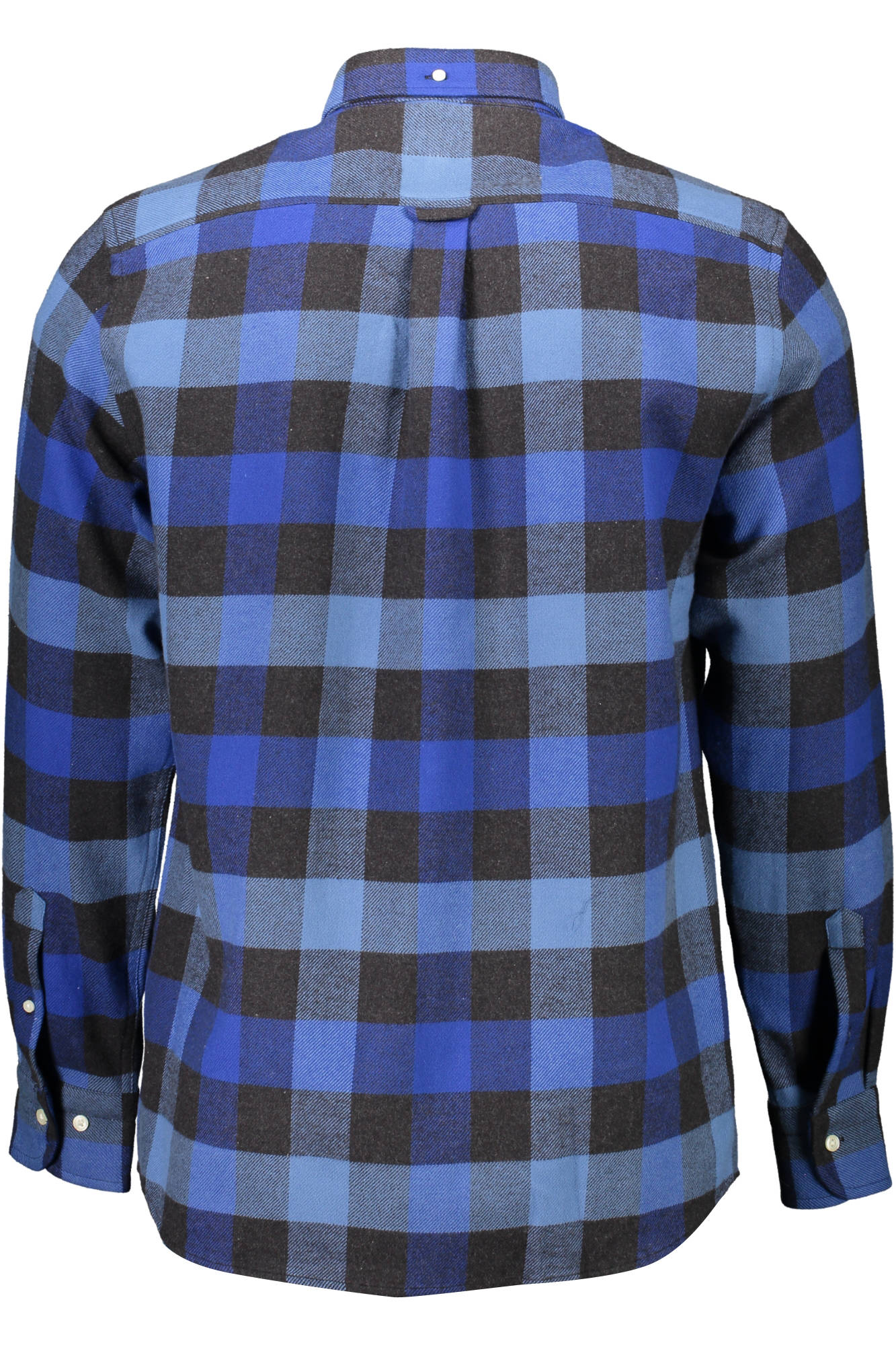 Men's blue long sleeve shirt