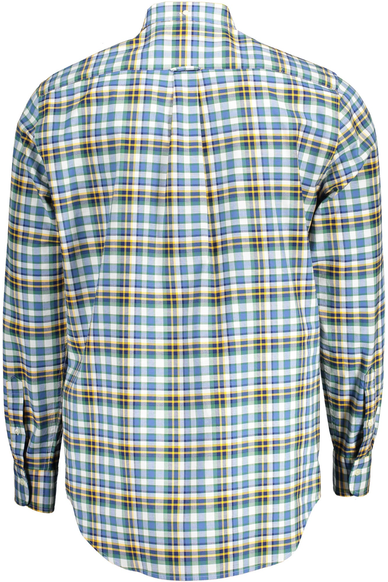 Men's blue long sleeve shirt
