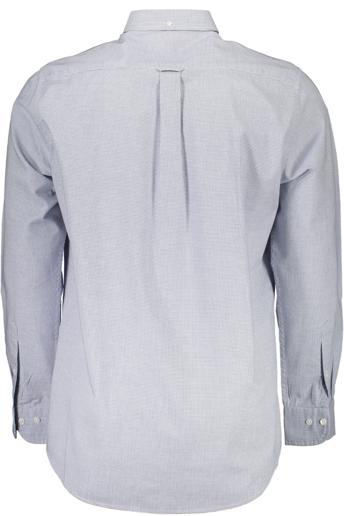 Men's blue long sleeve shirt