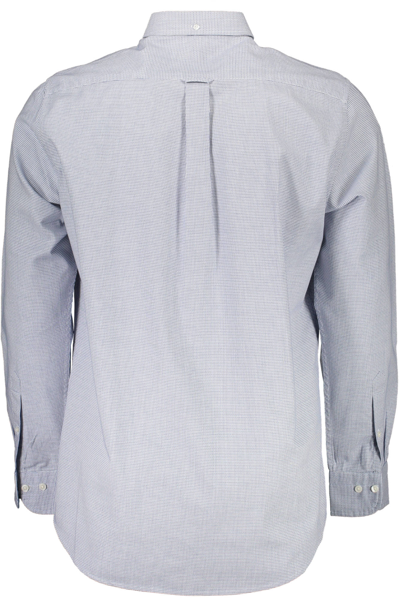 Men's blue long sleeve shirt