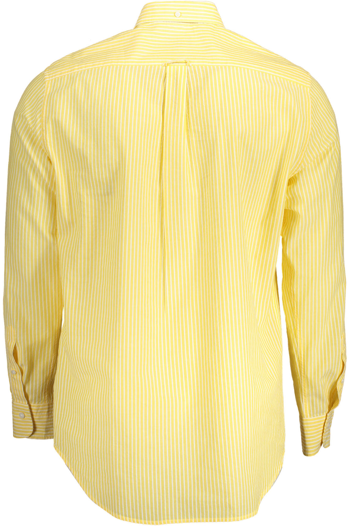 Men's yellow long sleeve shirt