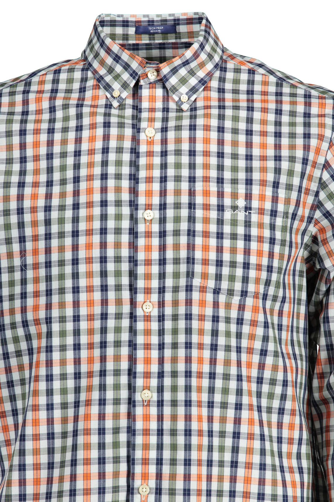 Men's green long sleeve shirt