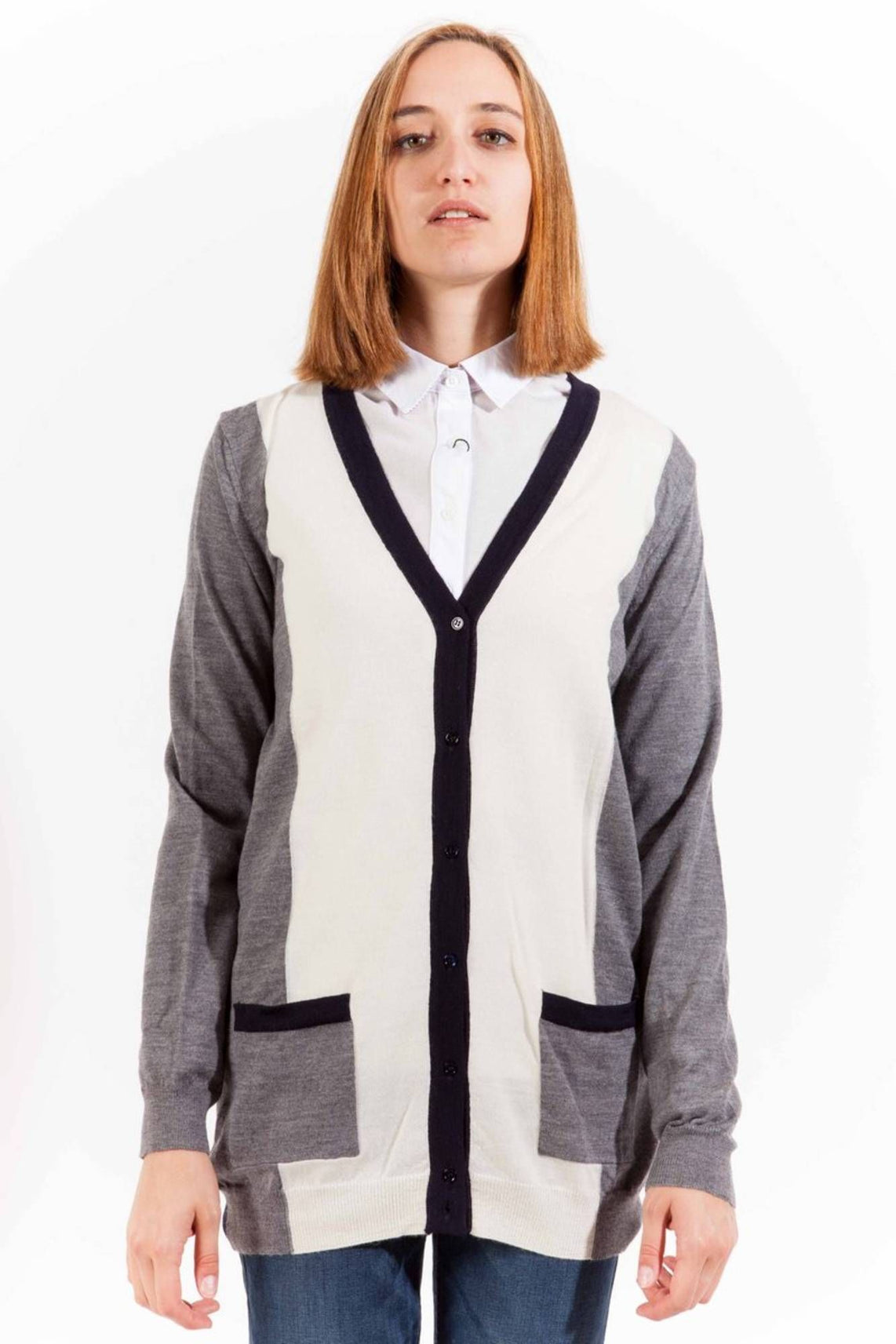 GANT Cardigan Grigio - 1403488402