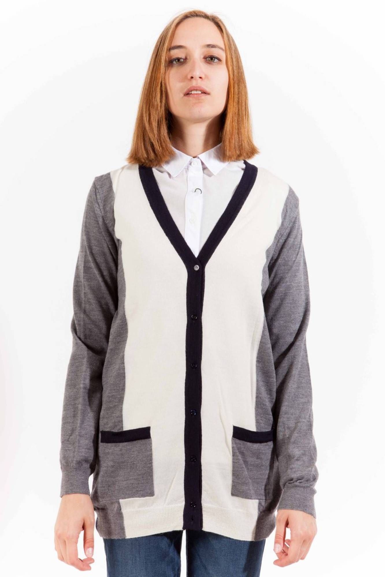 GANT Cardigan Grigio - 1403488402
