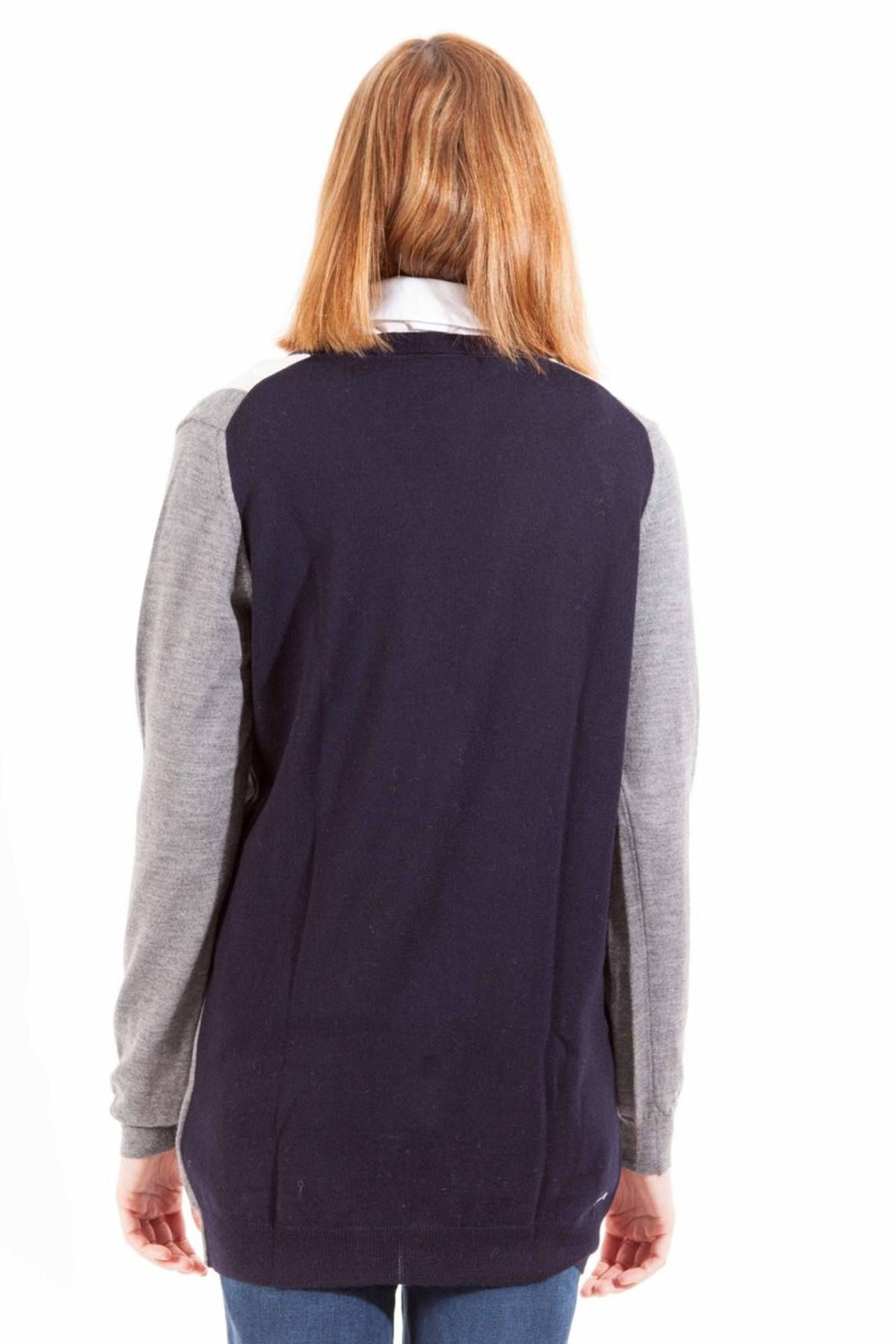 Women's gray cardigan