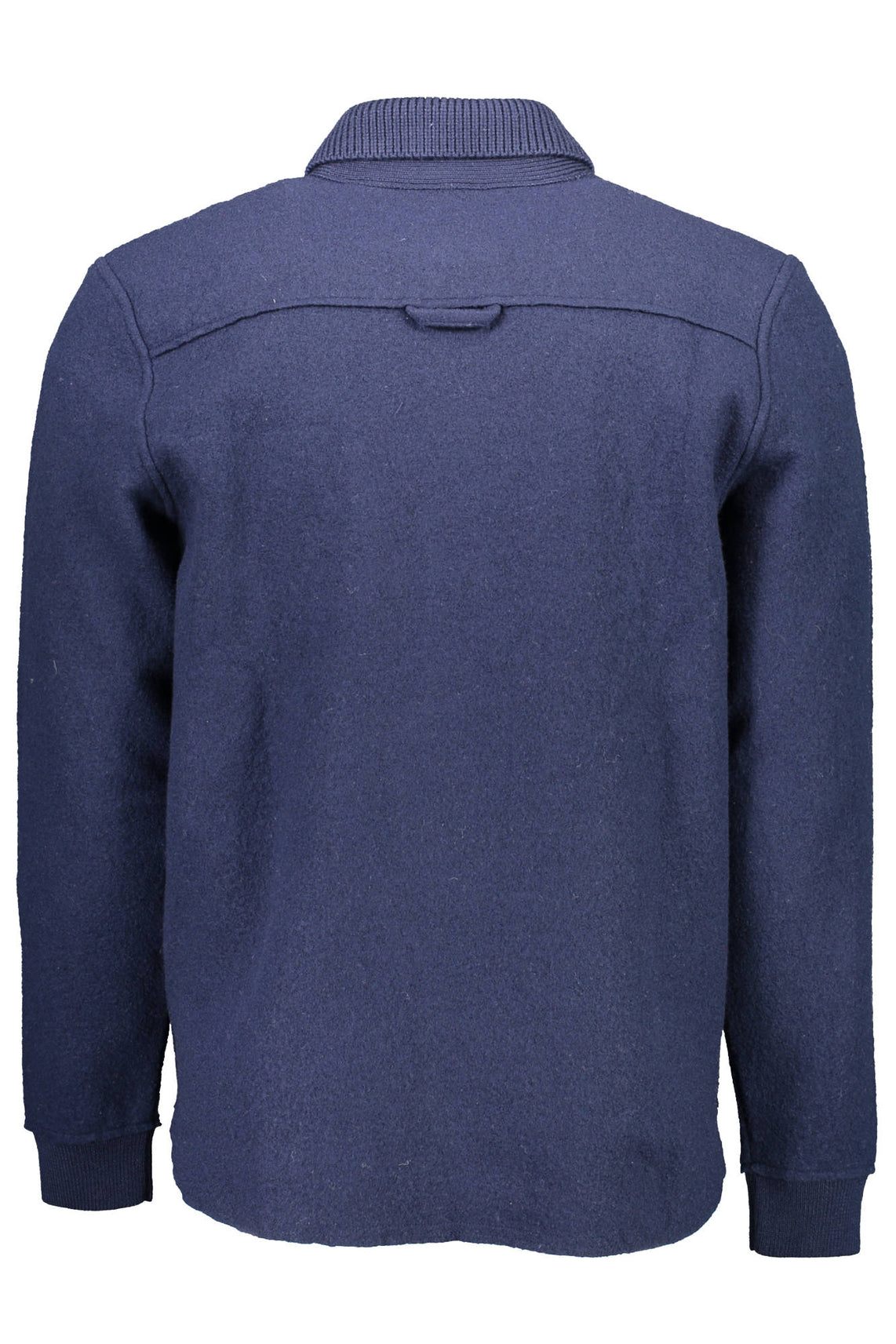 Men's blue cardigan