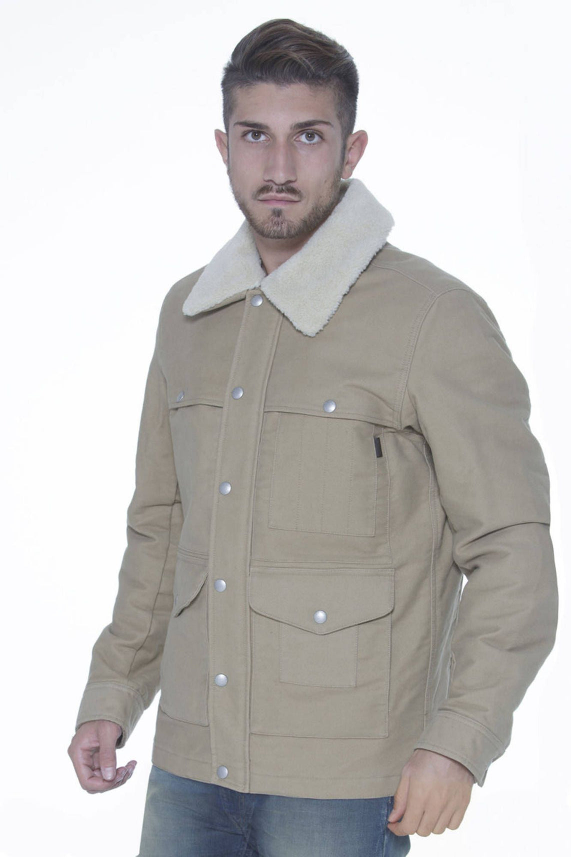 Men's beige jacket