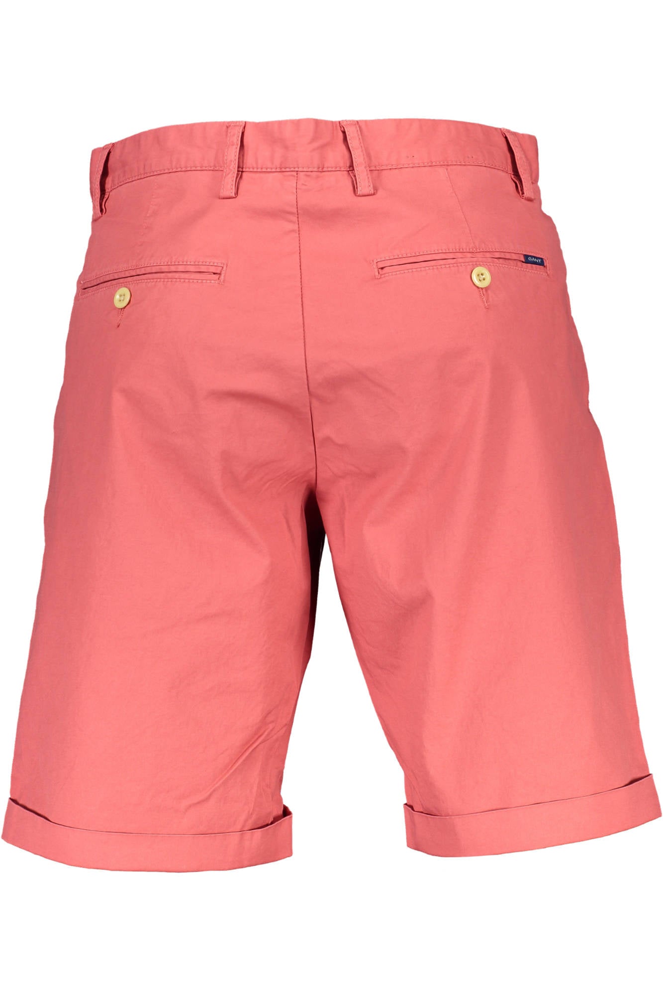 Red men's bermuda trousers