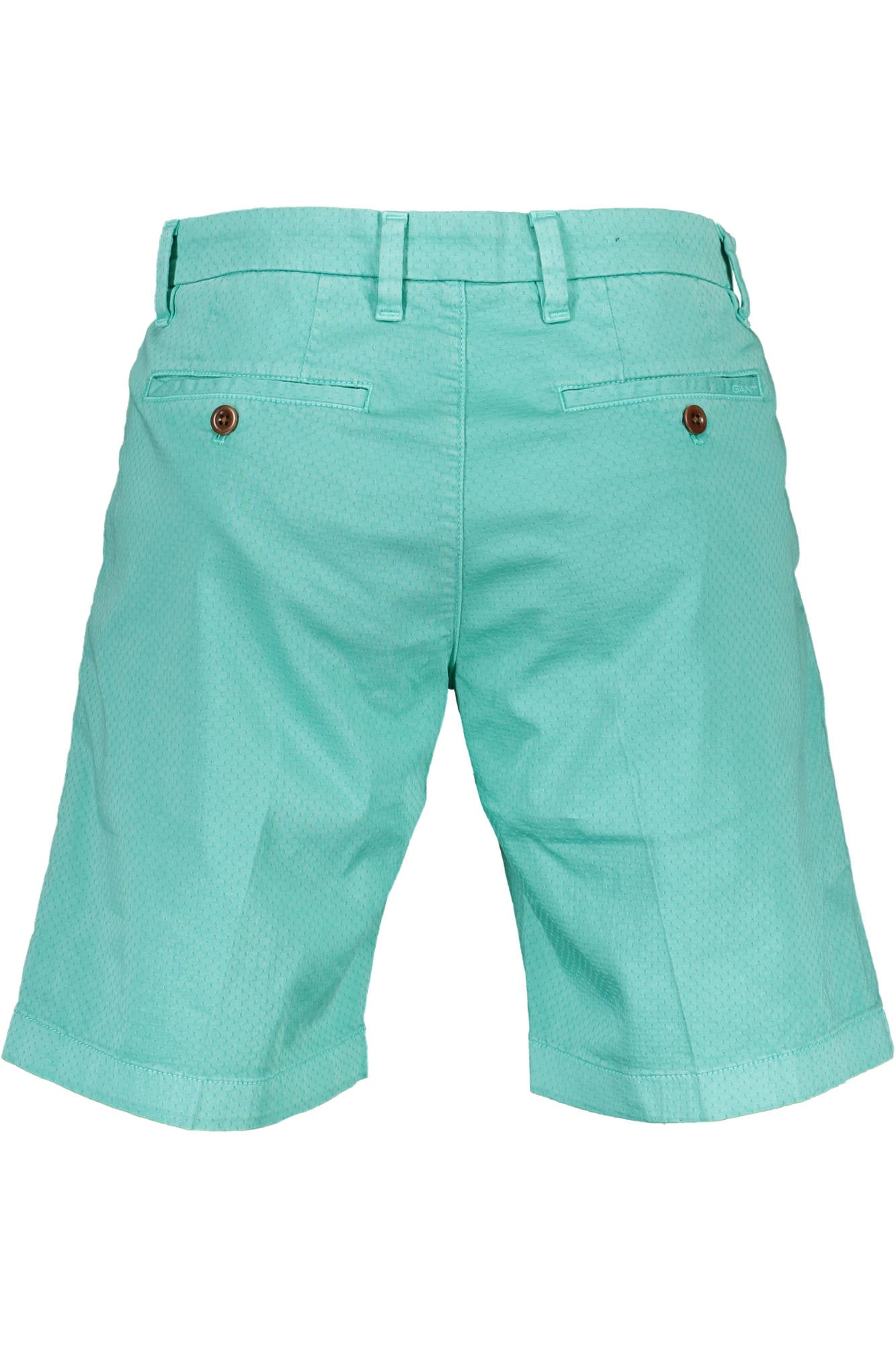 Green men's bermuda trousers
