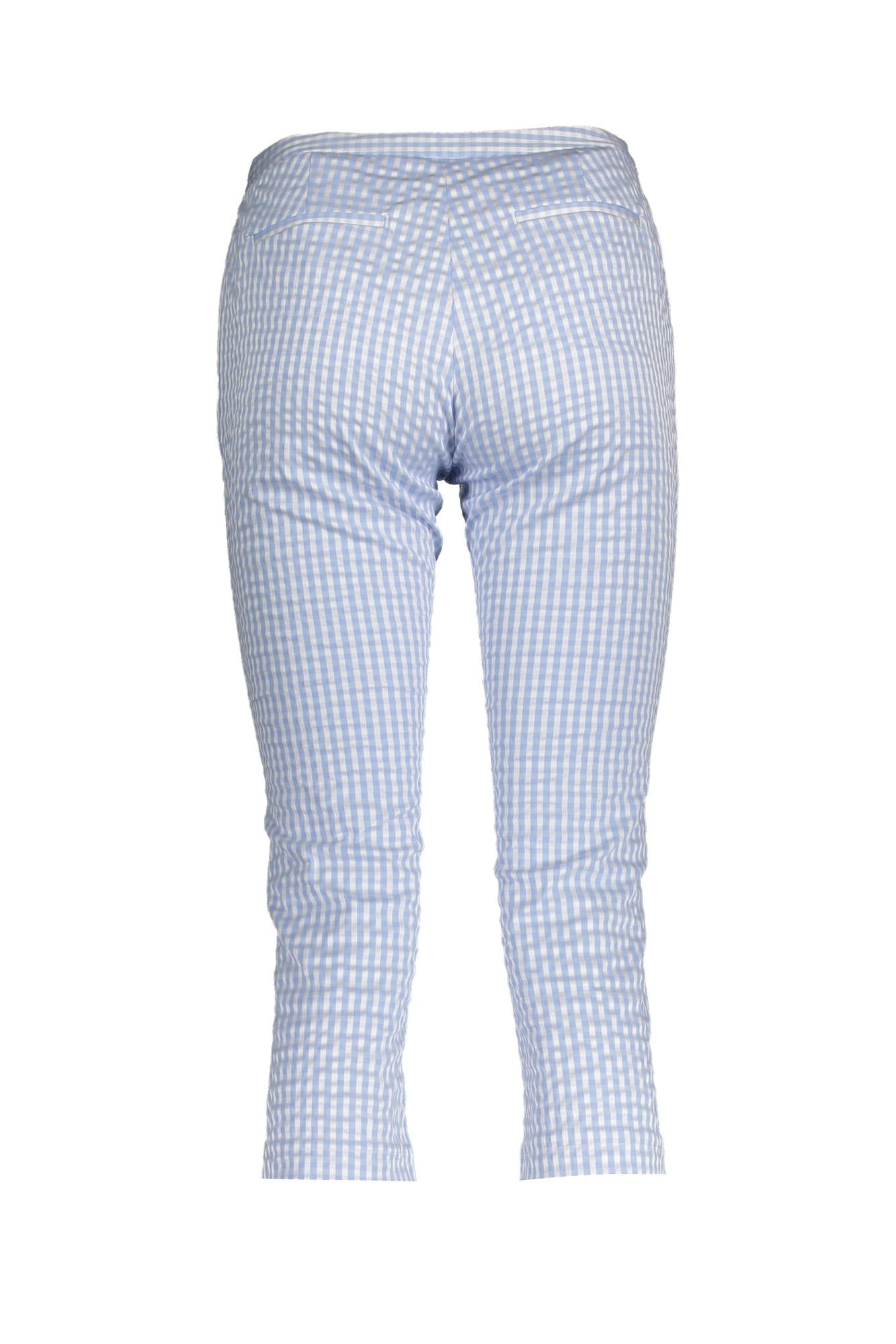 Women's pinocchietto light blue trousers