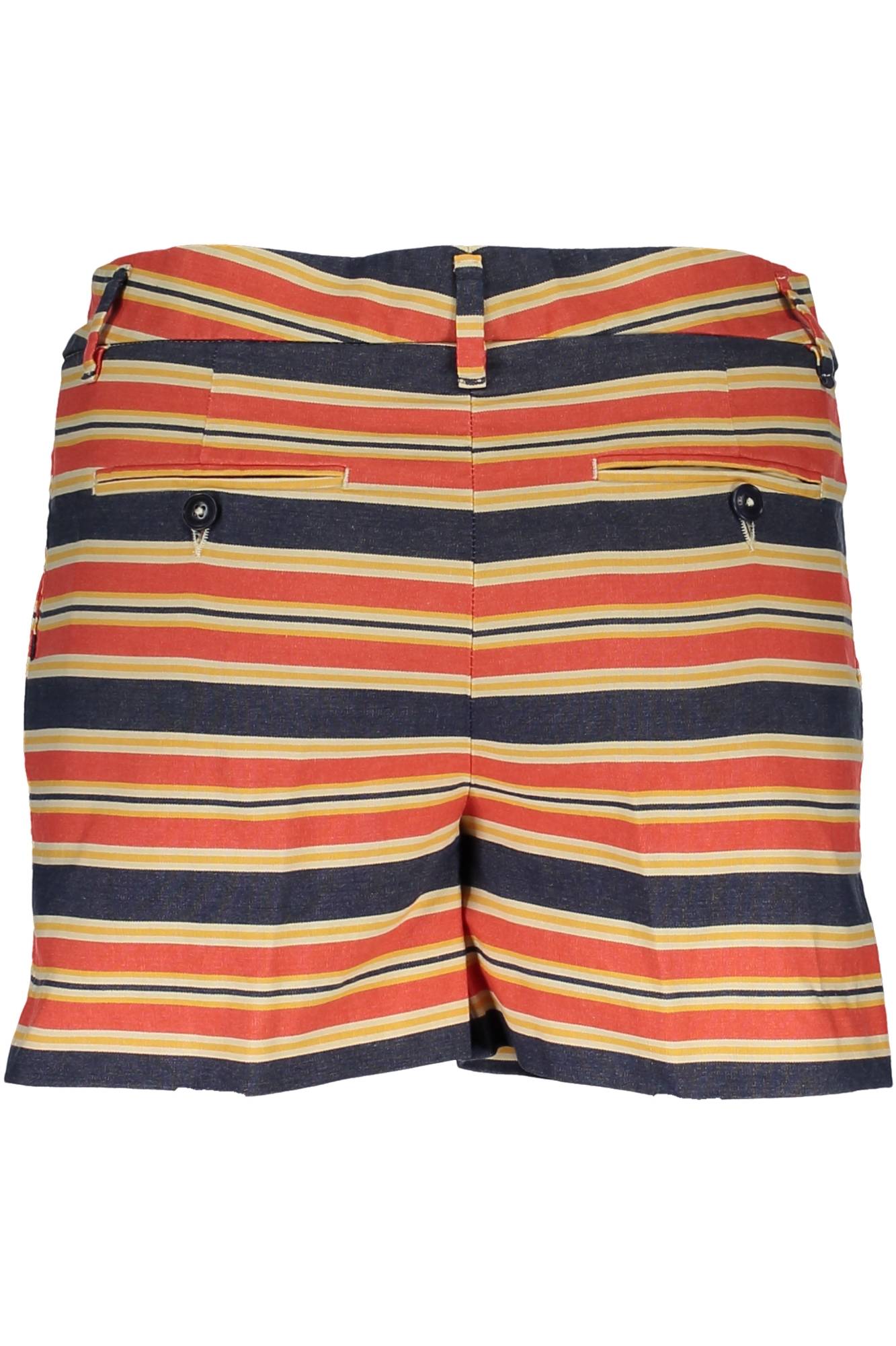 Multicolored women's short pants