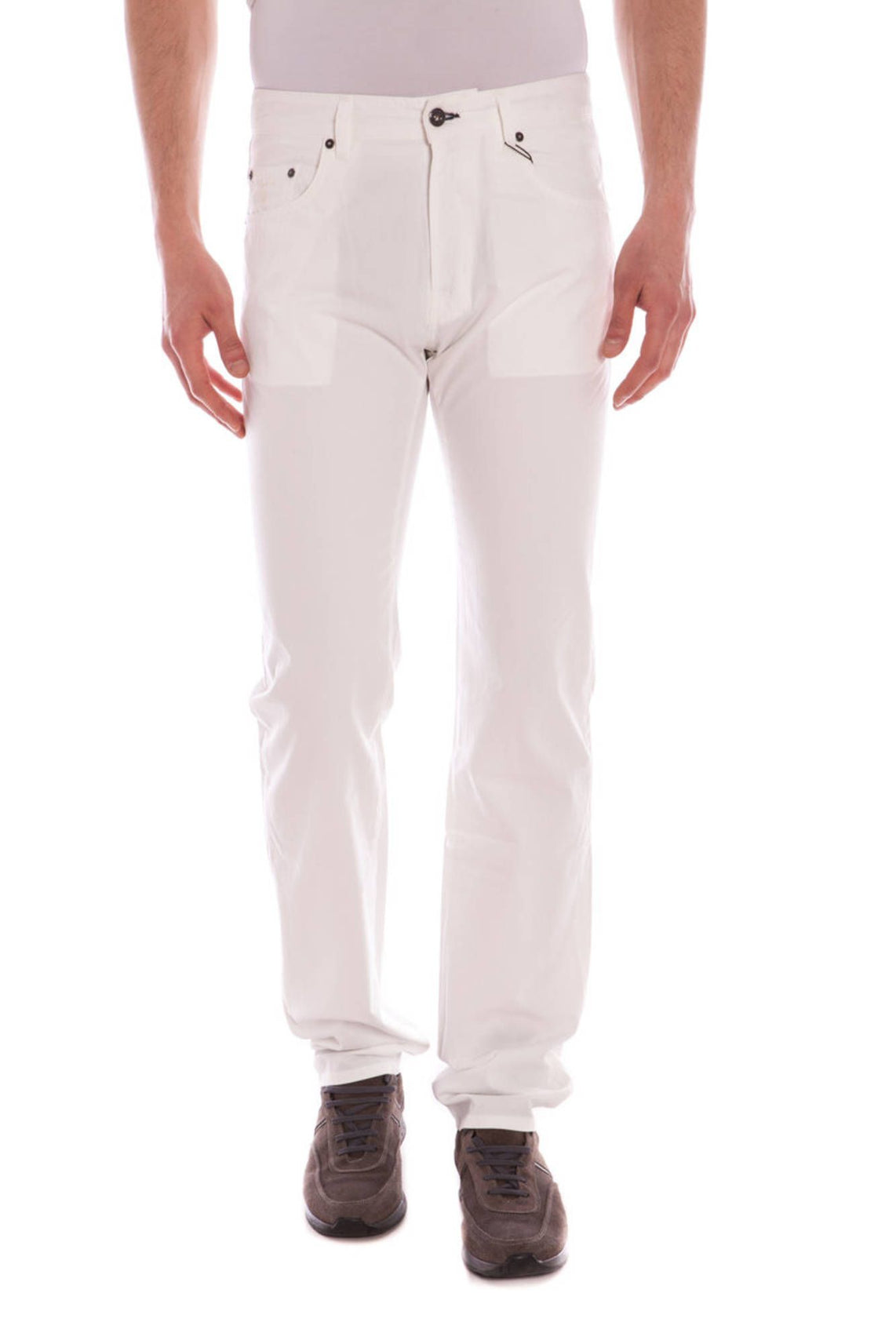 GANT Trousers Bianco - 13011008901