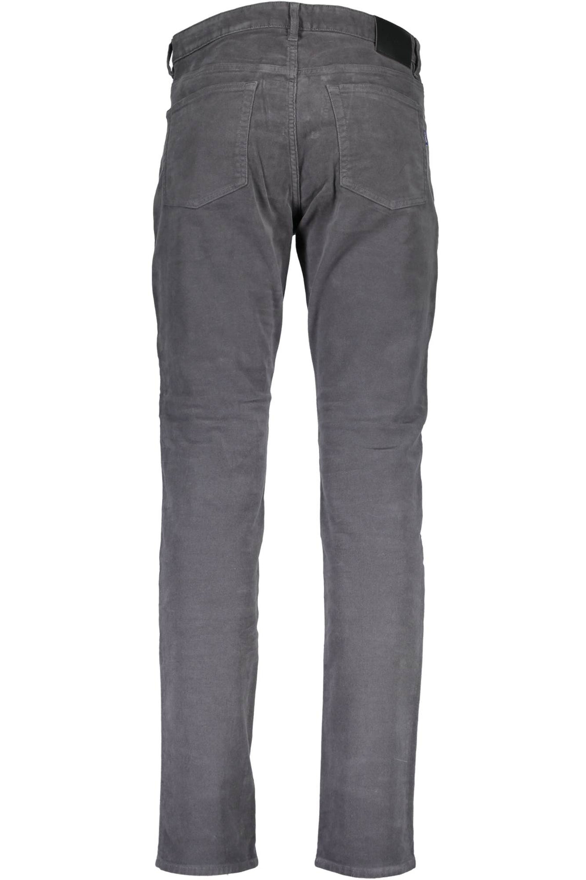 Gray men's trousers