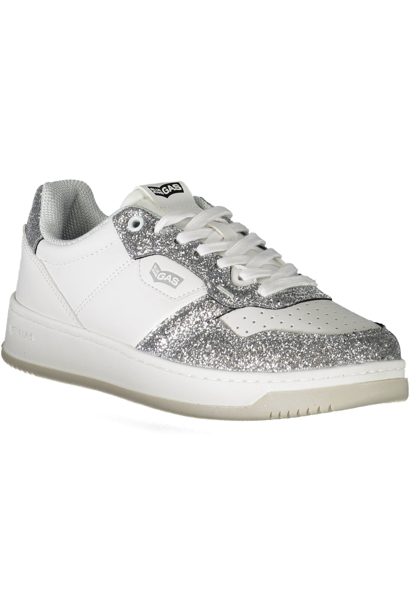 White women's sports shoe