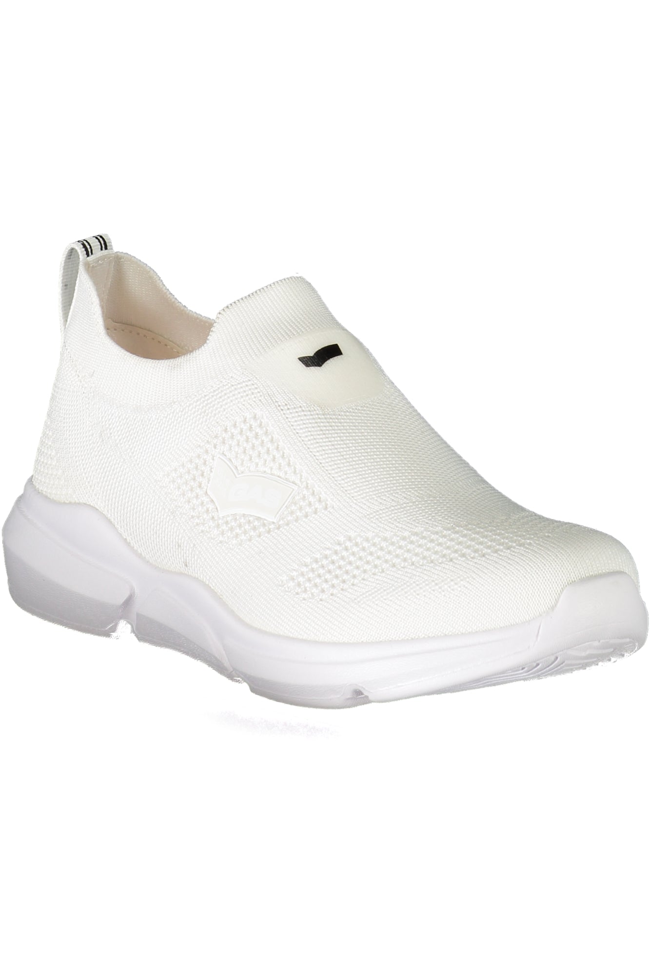 White women's sports shoe
